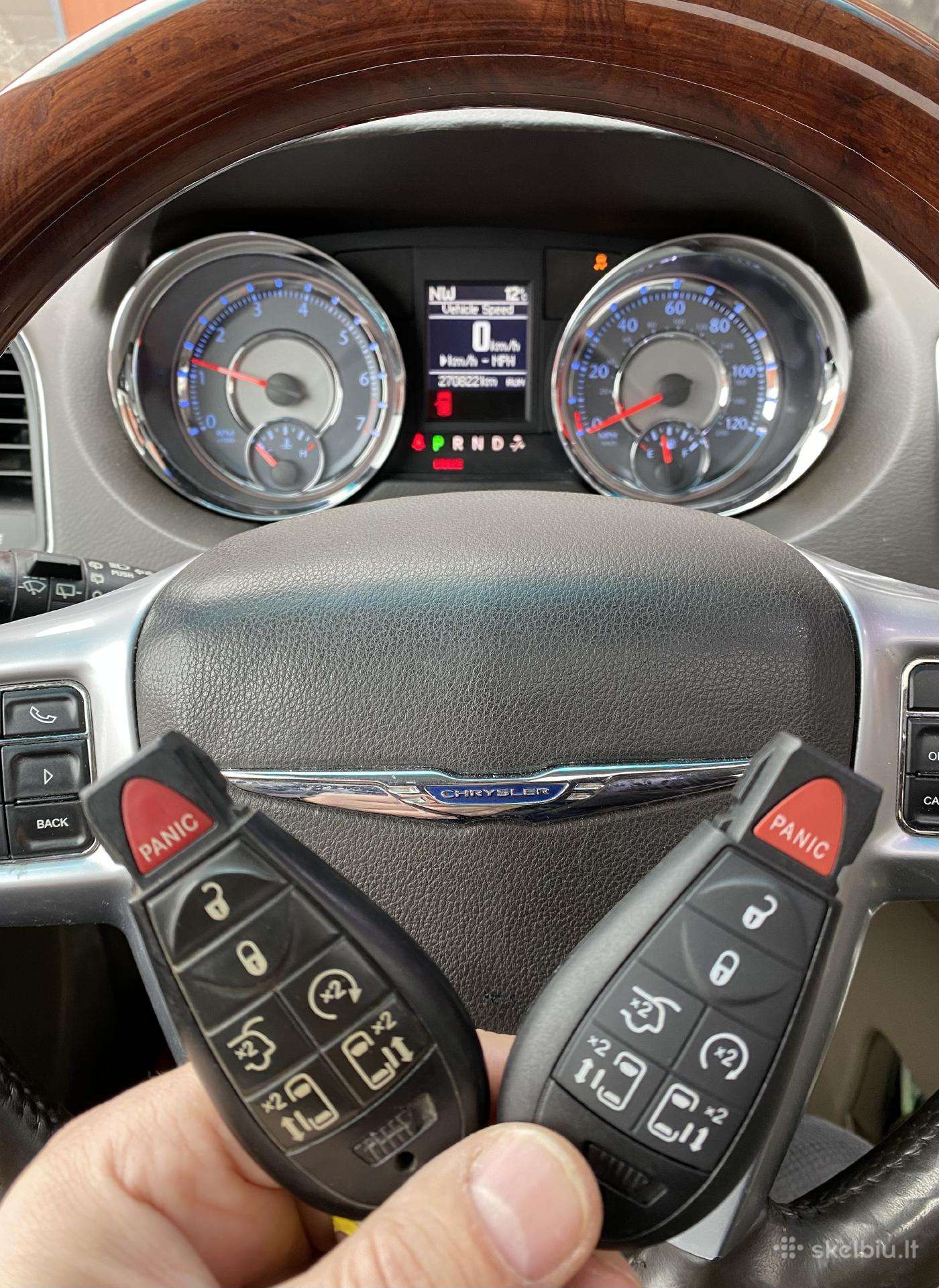 Automobilių raktų gamyba, programavimas,pririšimas