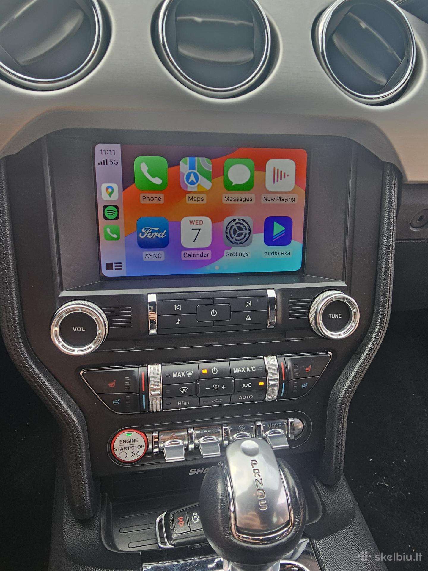 Ford Sync 3 Carplay ir Android auto aktyvavimas