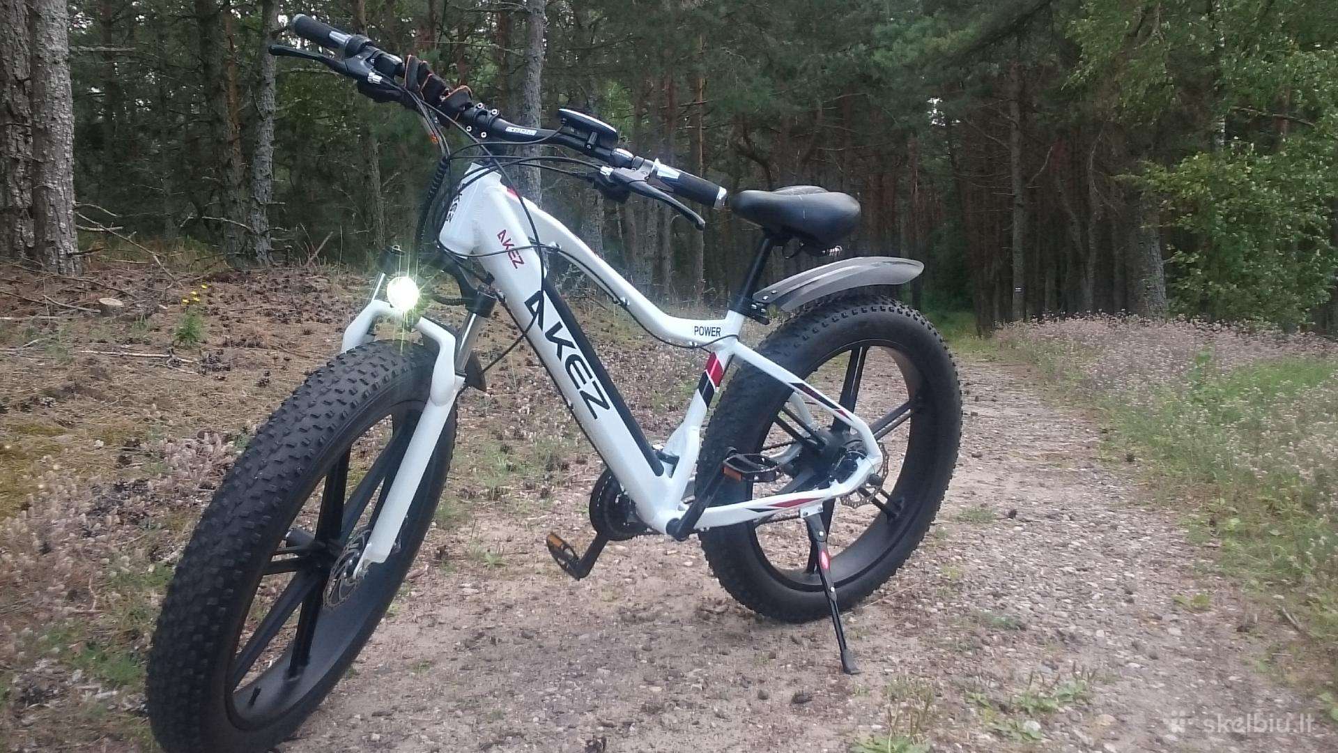 750w variklis 13 Ah 48 voltų baterija