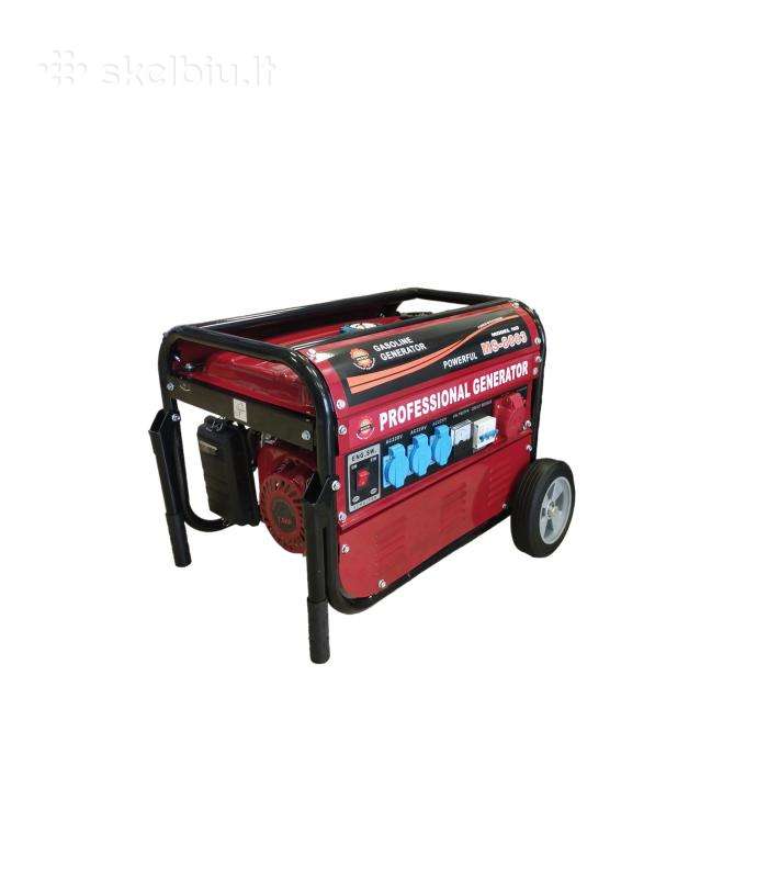 Akcija! Elektros Generatoriai 220/380/12 V, Avr