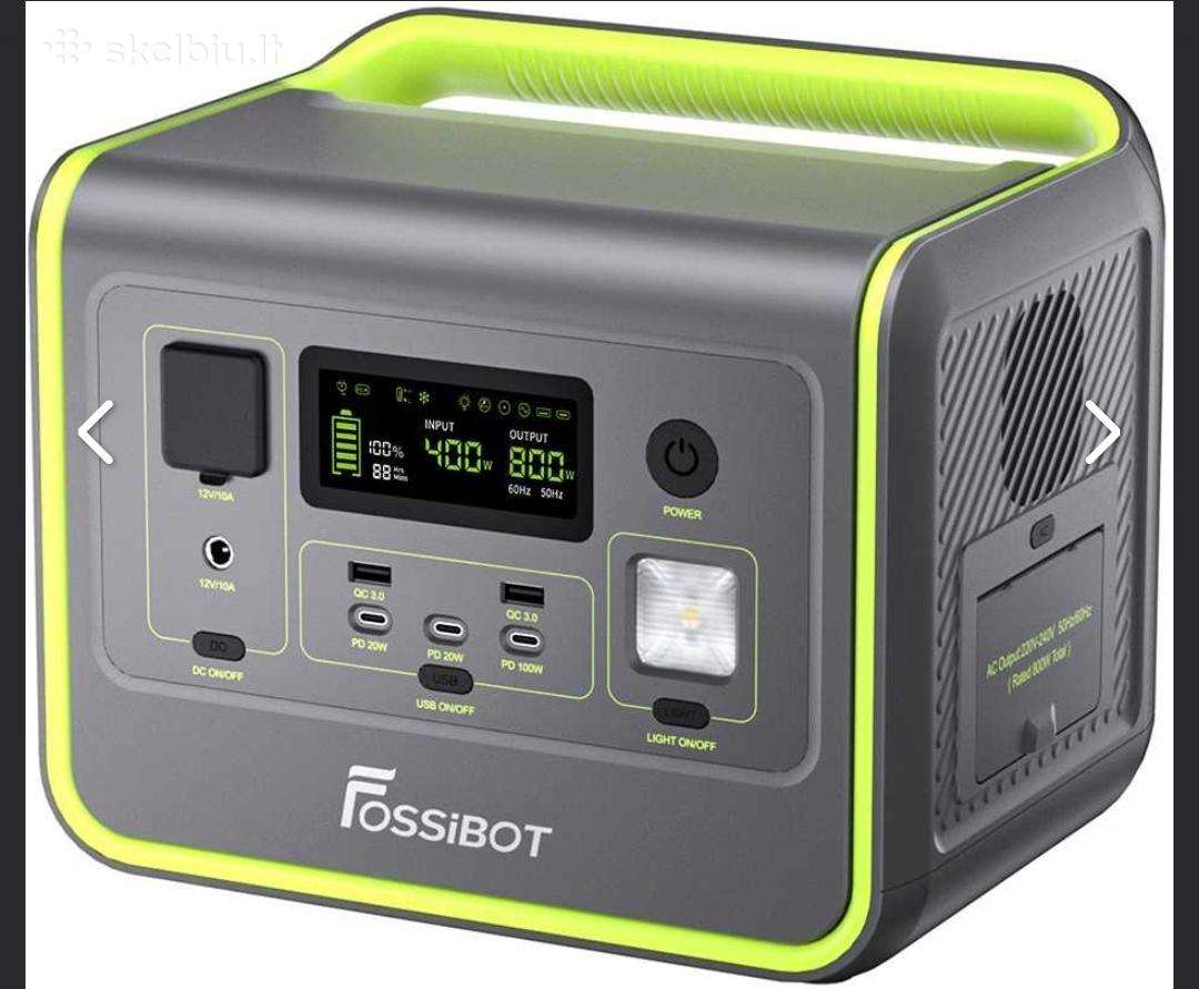 Elektros stotelė Fossibot F800 512wh, 800w