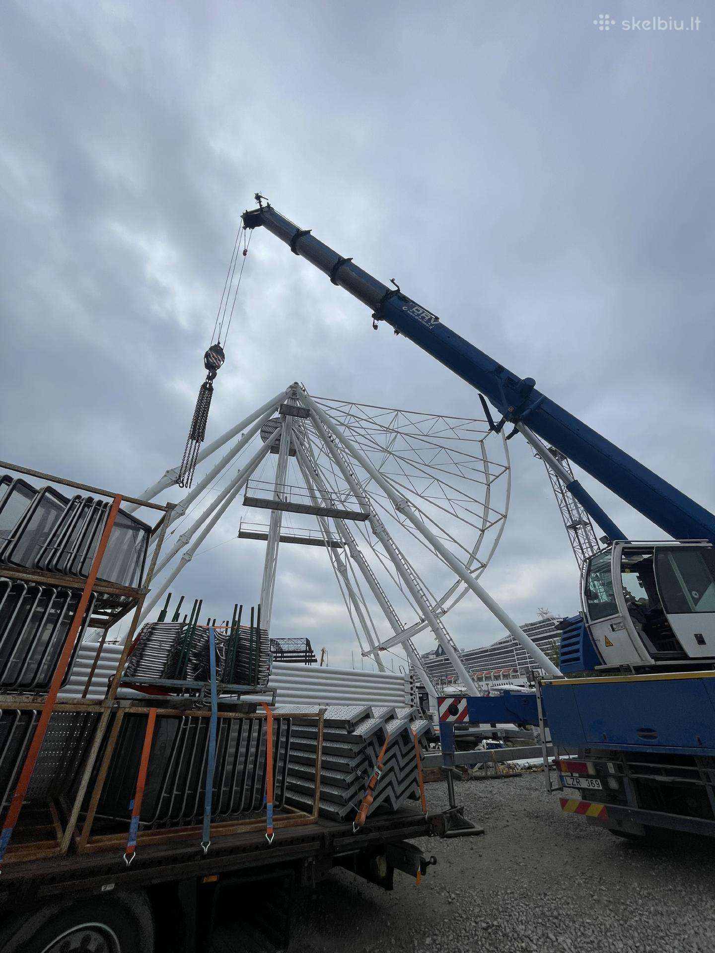 Liebherr LT1055, прокат строительного транспорта