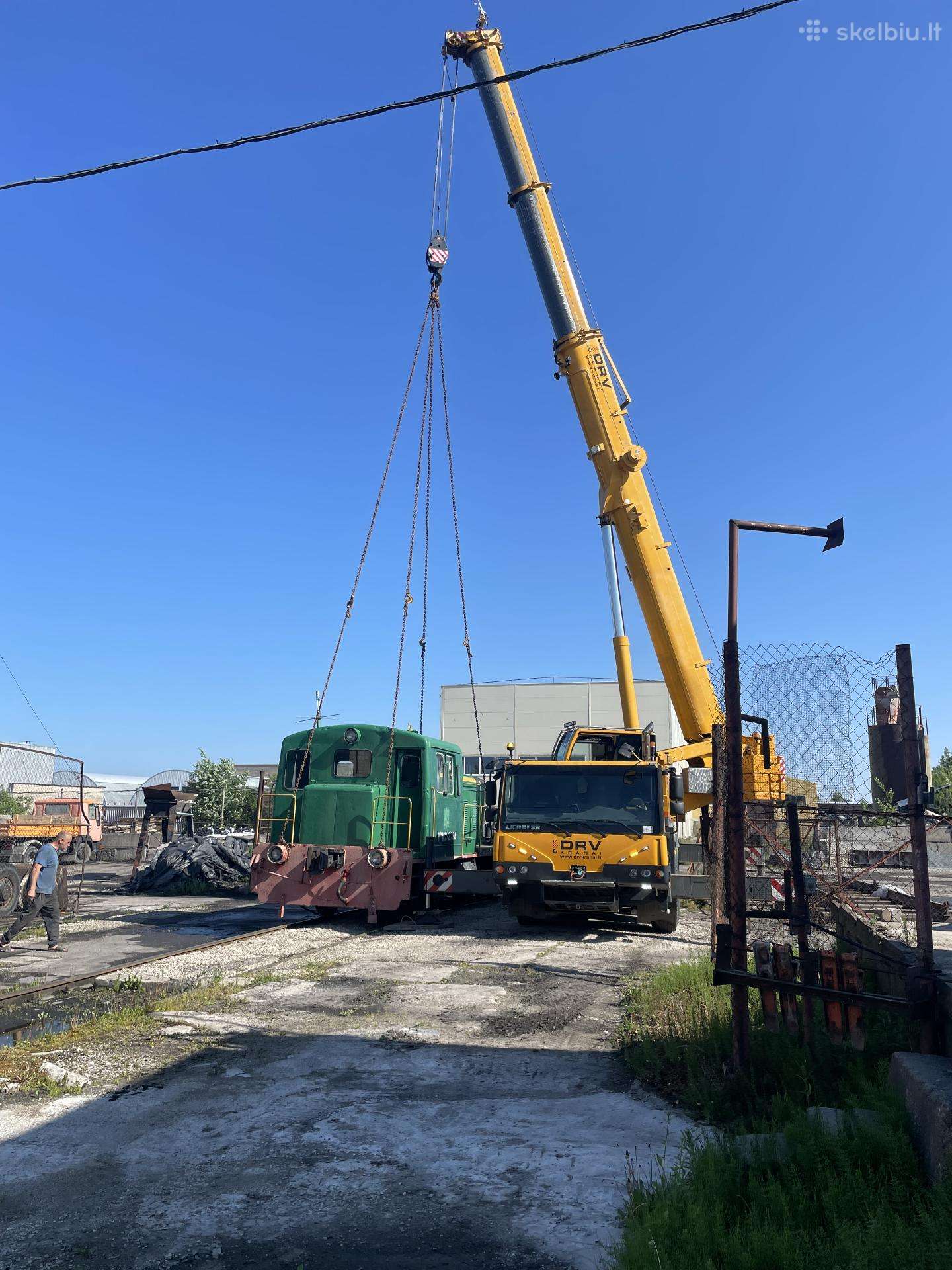 Liebherr LT1055, прокат строительного транспорта