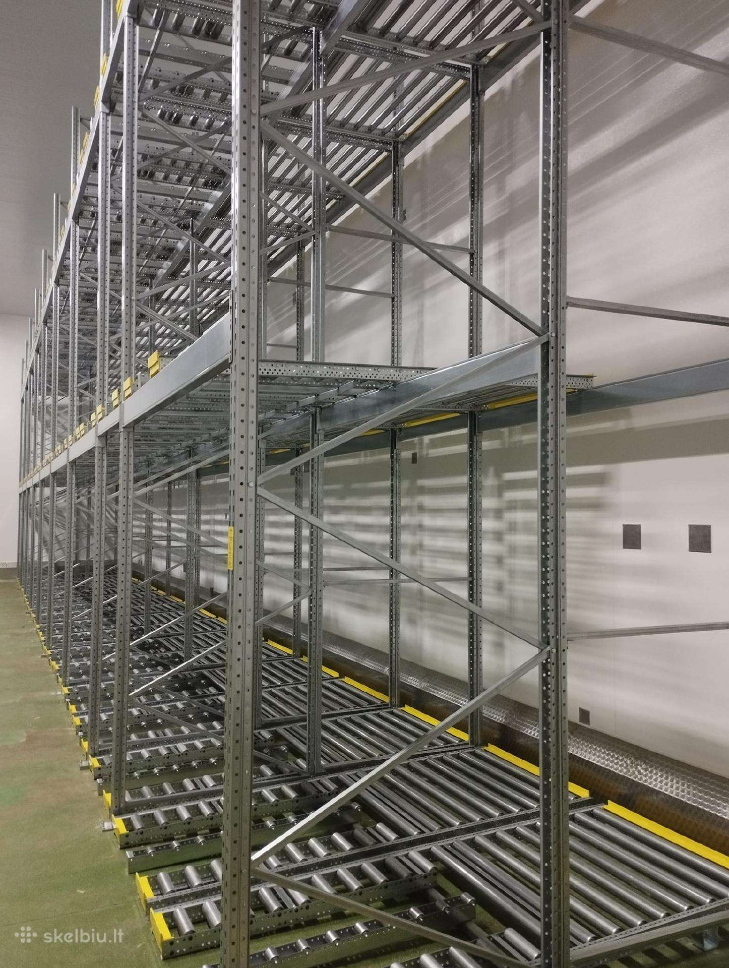 Stelažų, platformų, sandėlio robotų montavimas