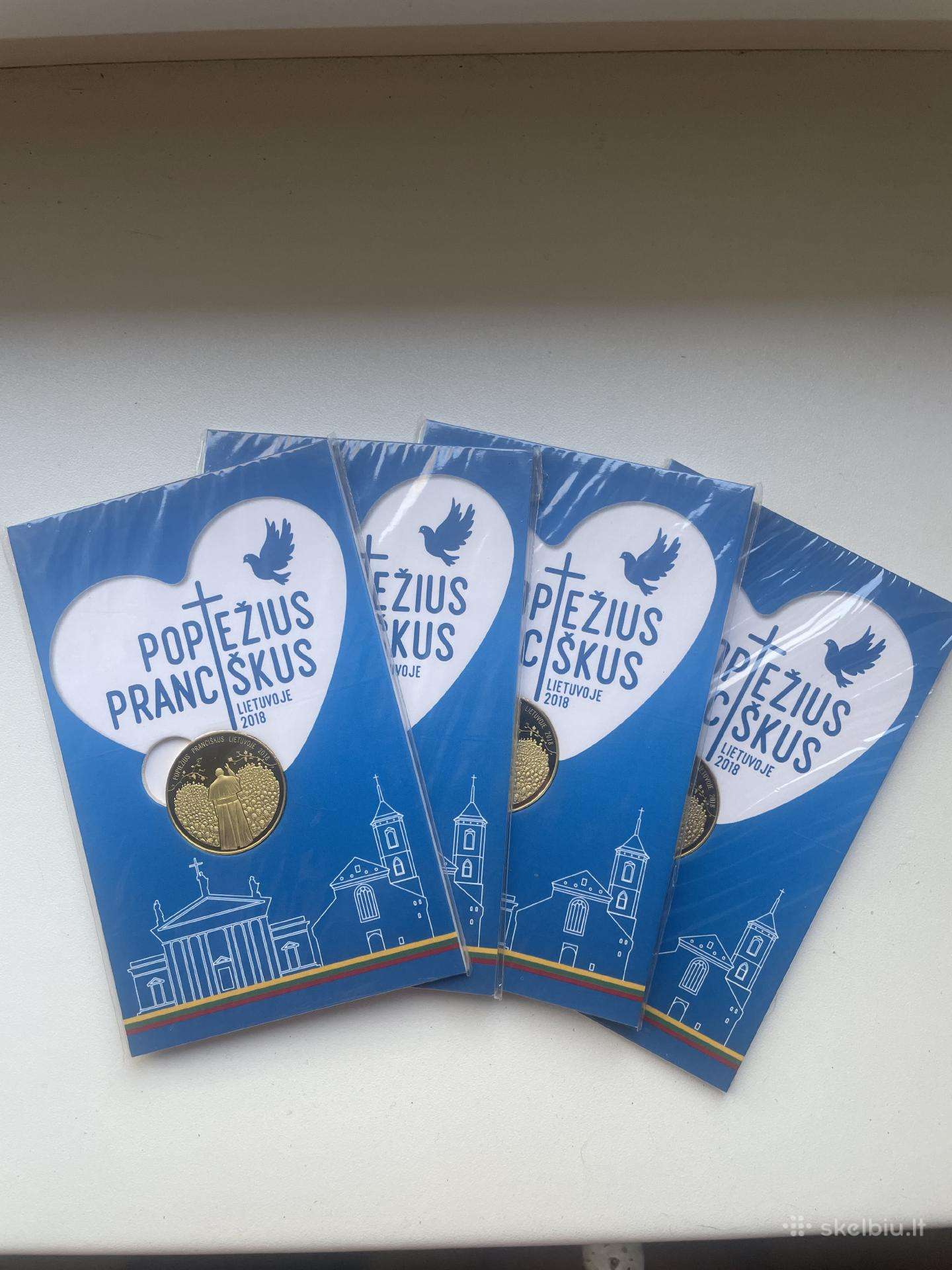 Medalis popiežius Pranciškus Lietuvoje 2018