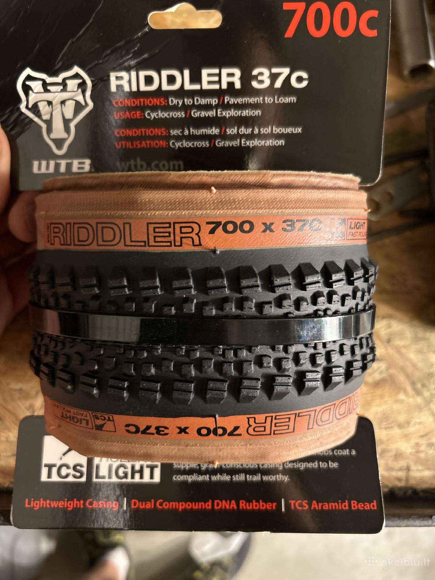 Wtb Riddler 700x37c Light Fast Rolling padanga