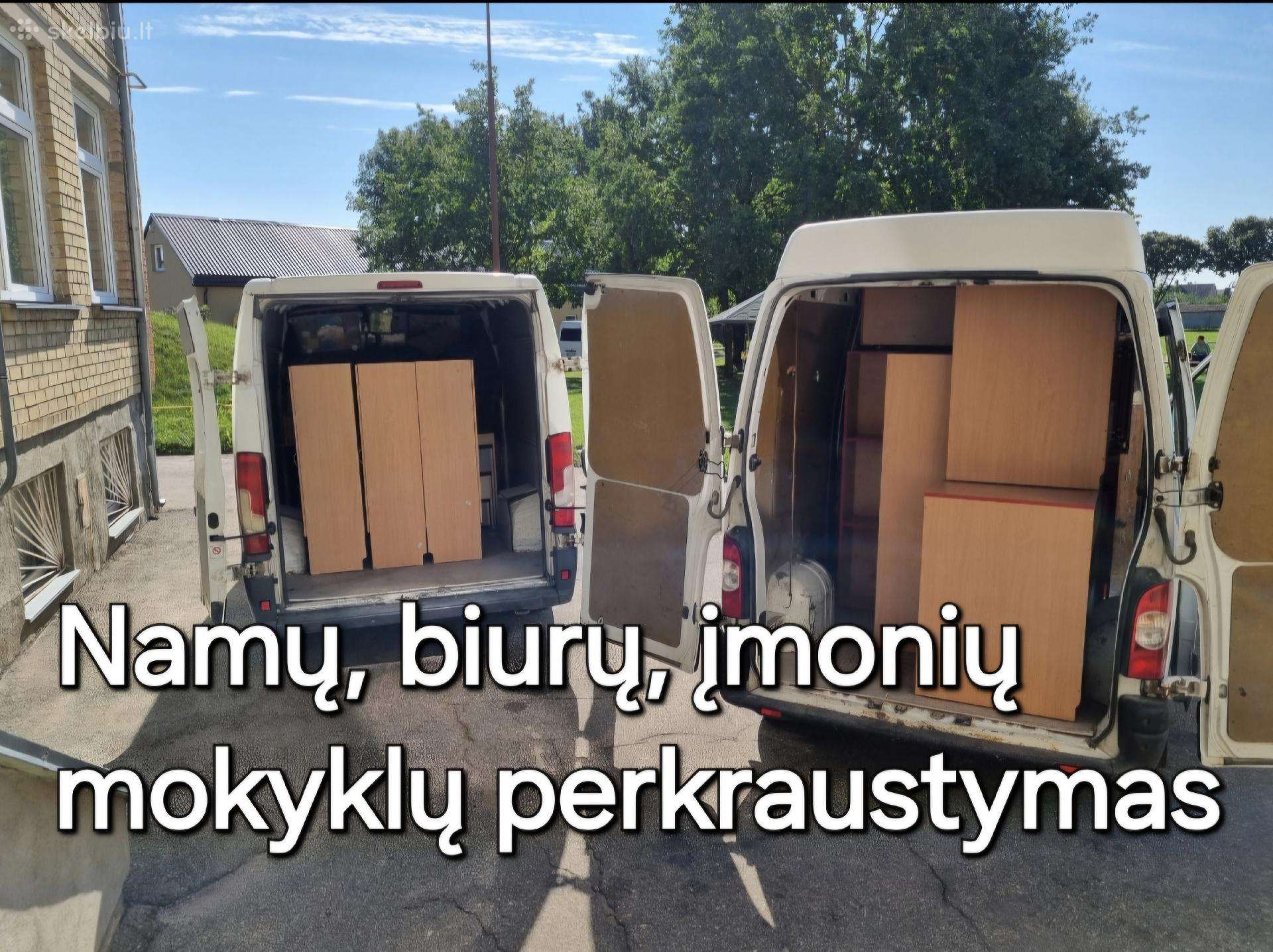 Titas Pervežimai, Perkraustymo, Baldų Išvežimo
