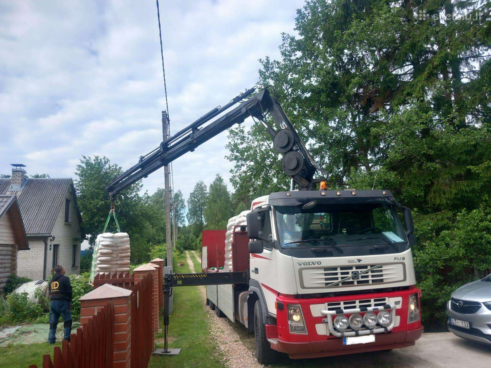 Kranas - Fiskaras - Krovinių pervežimas