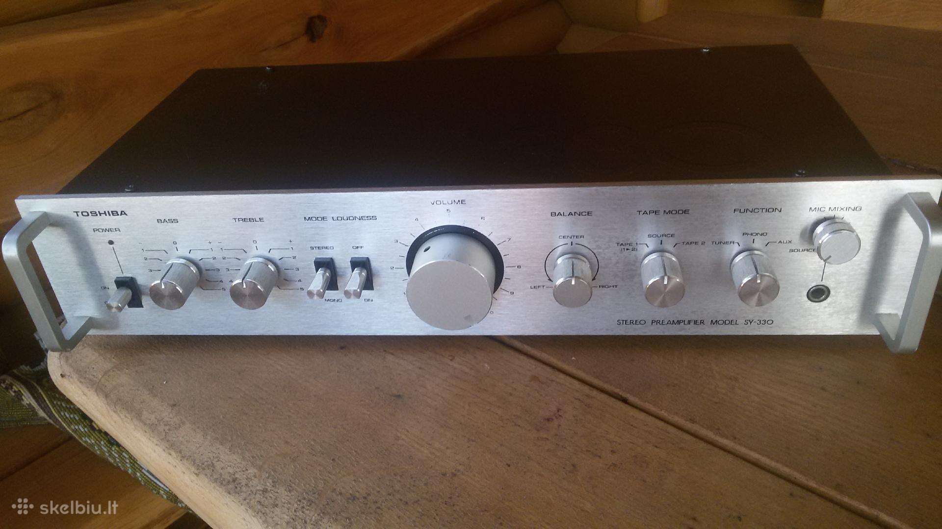 Toshiba Sy-330.pre-amp.