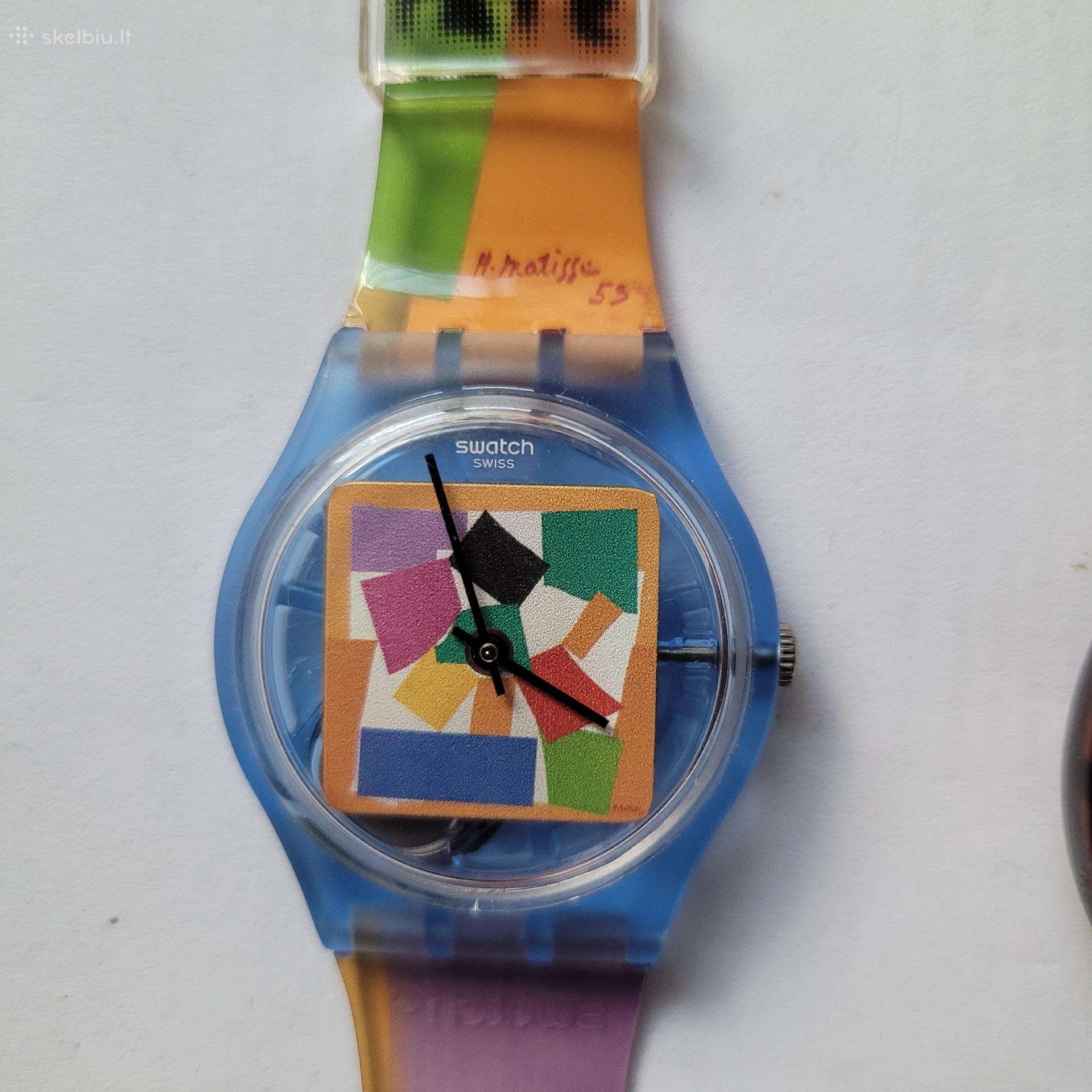 Laikrodis Swatch Matisse .Naujas elementas.