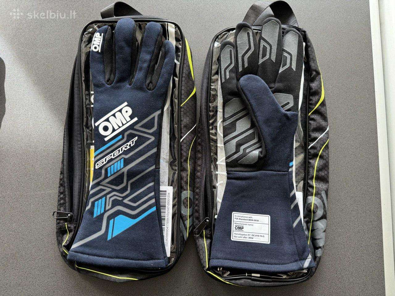 Omp Sport 2024 Fia homologuotos sport. pirštinės