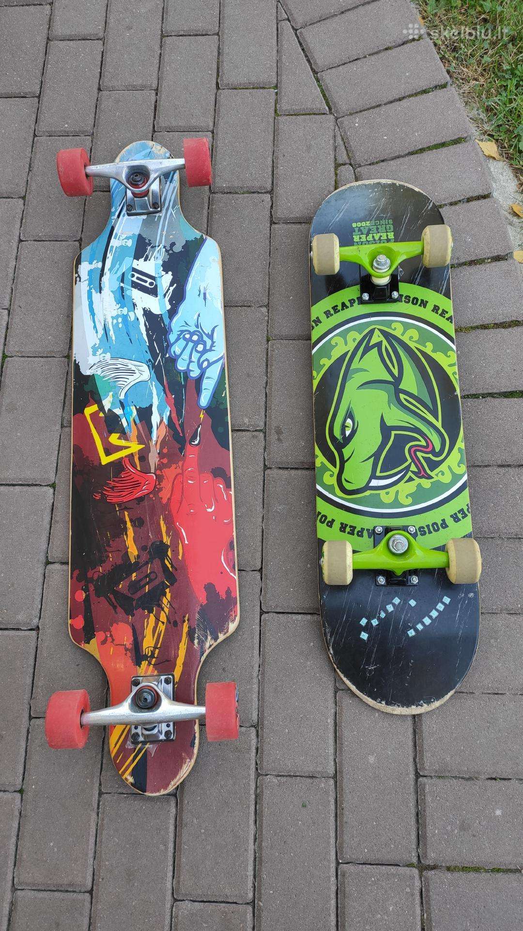 Dvi riedlentės po 20€