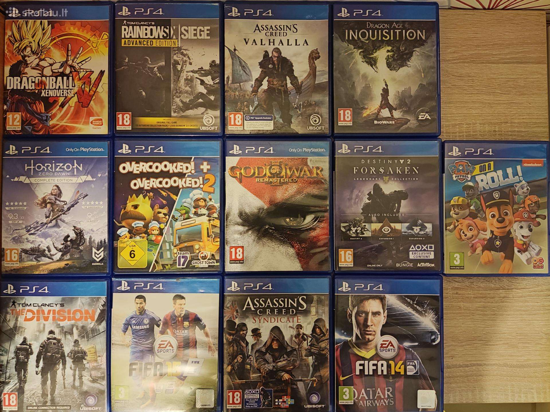 12 factory PS4 Games