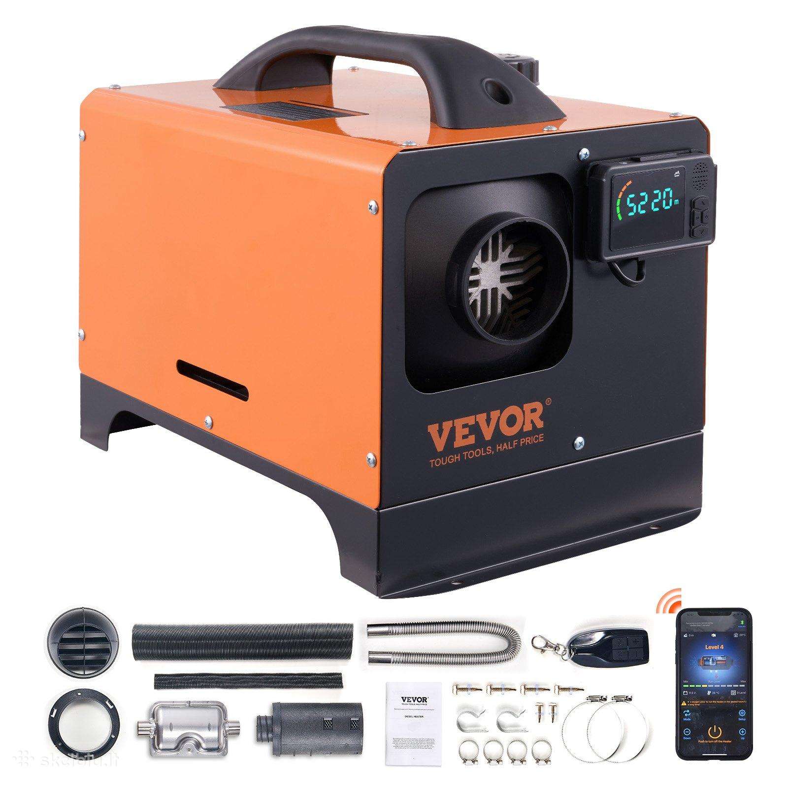 12v Dyzelinis oro šildytuvas, Vebasto 5-8kw