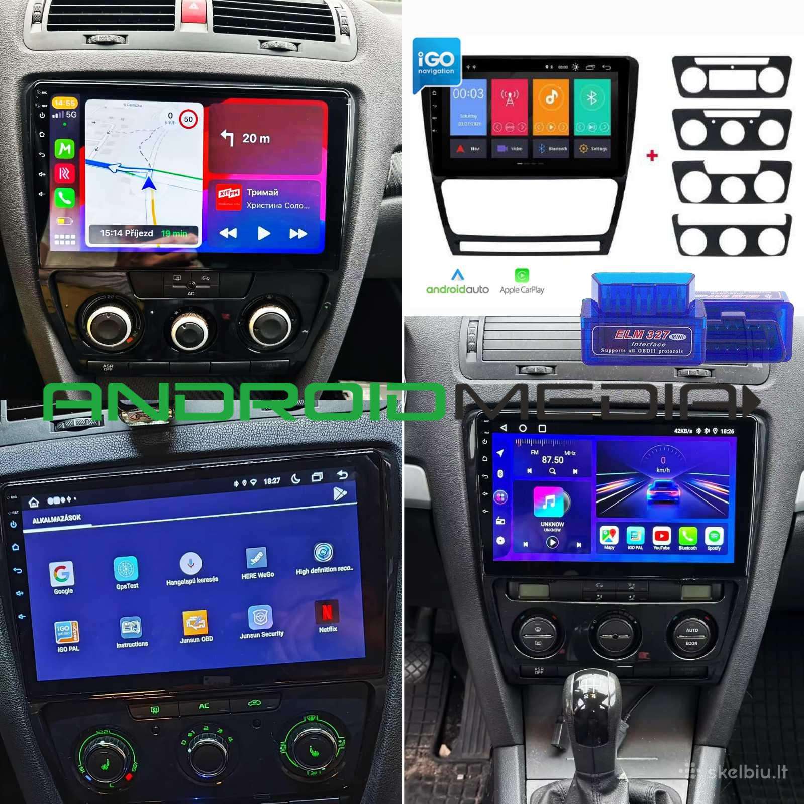 Skoda Android 15 Multimedia / Multimedijos