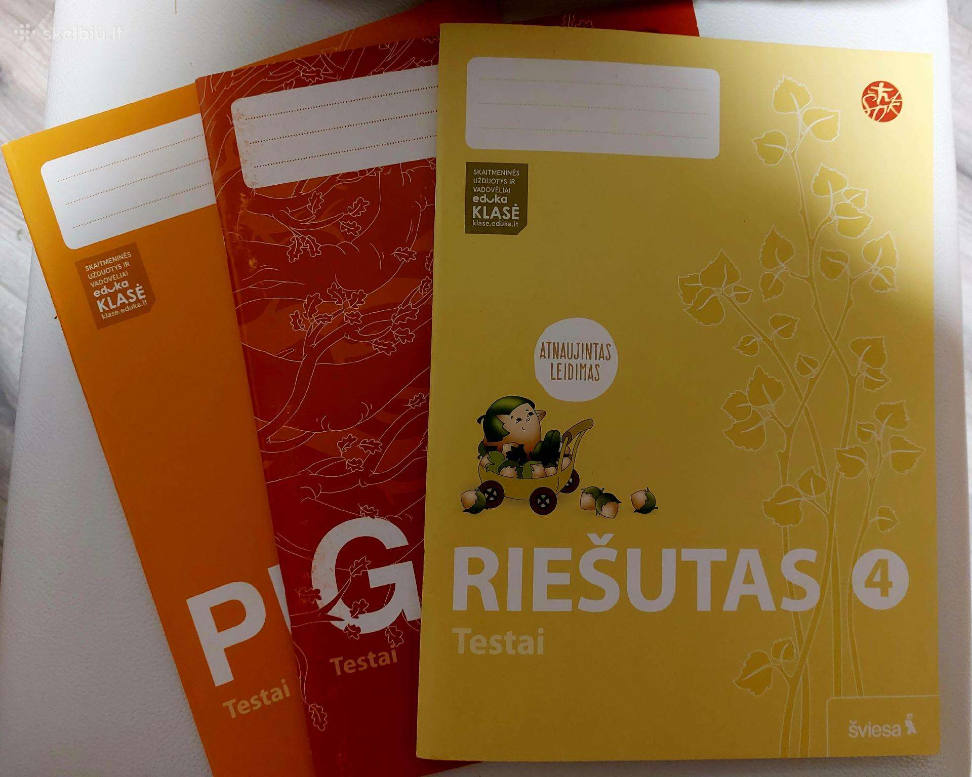Testai 4kl.pupa,riešutas,gilė