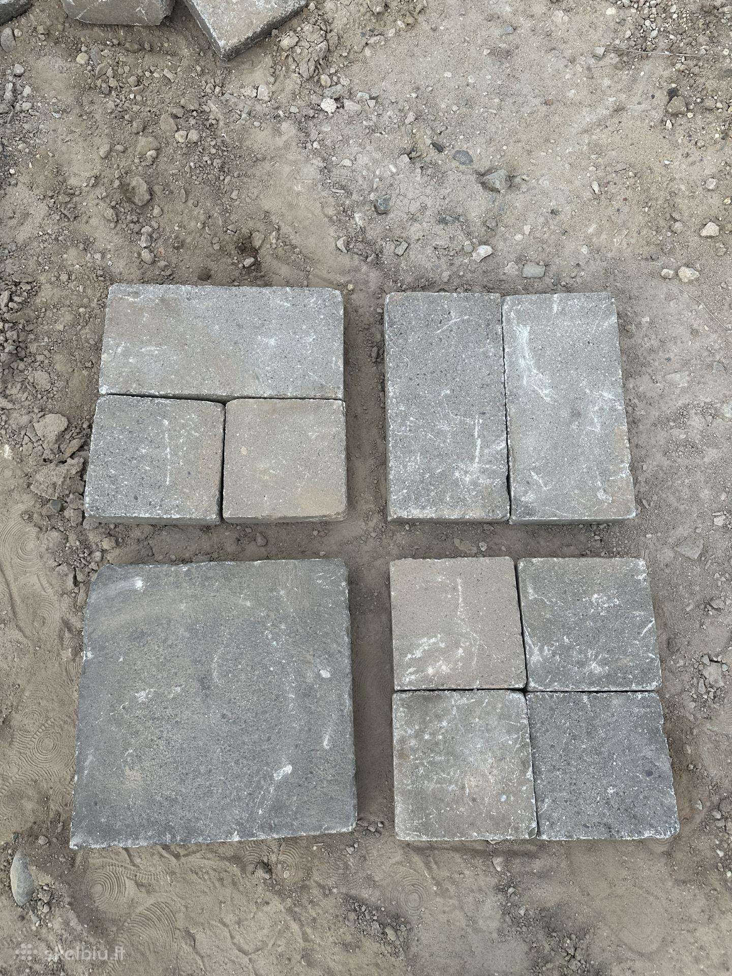 Naudotos šaligatvio plytelės