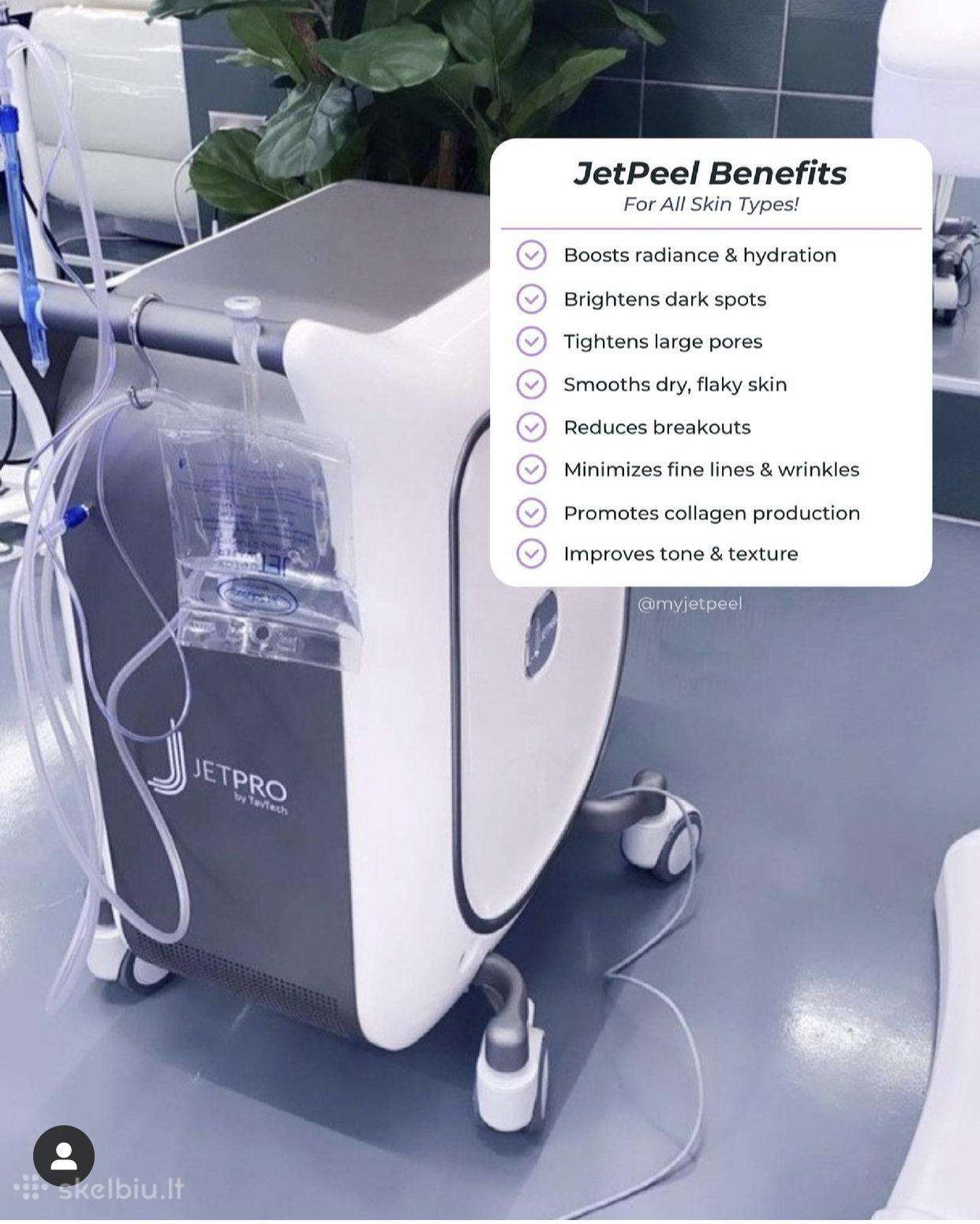 Jetpeel pro orginalus kosmetologinis aparatas