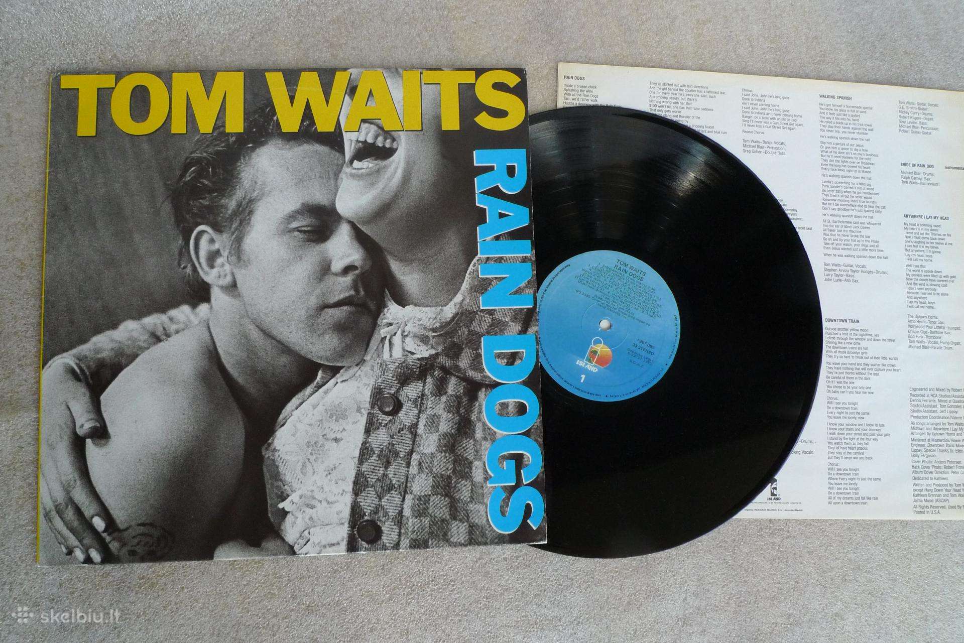 Tom Waits plokstele puikios bukles