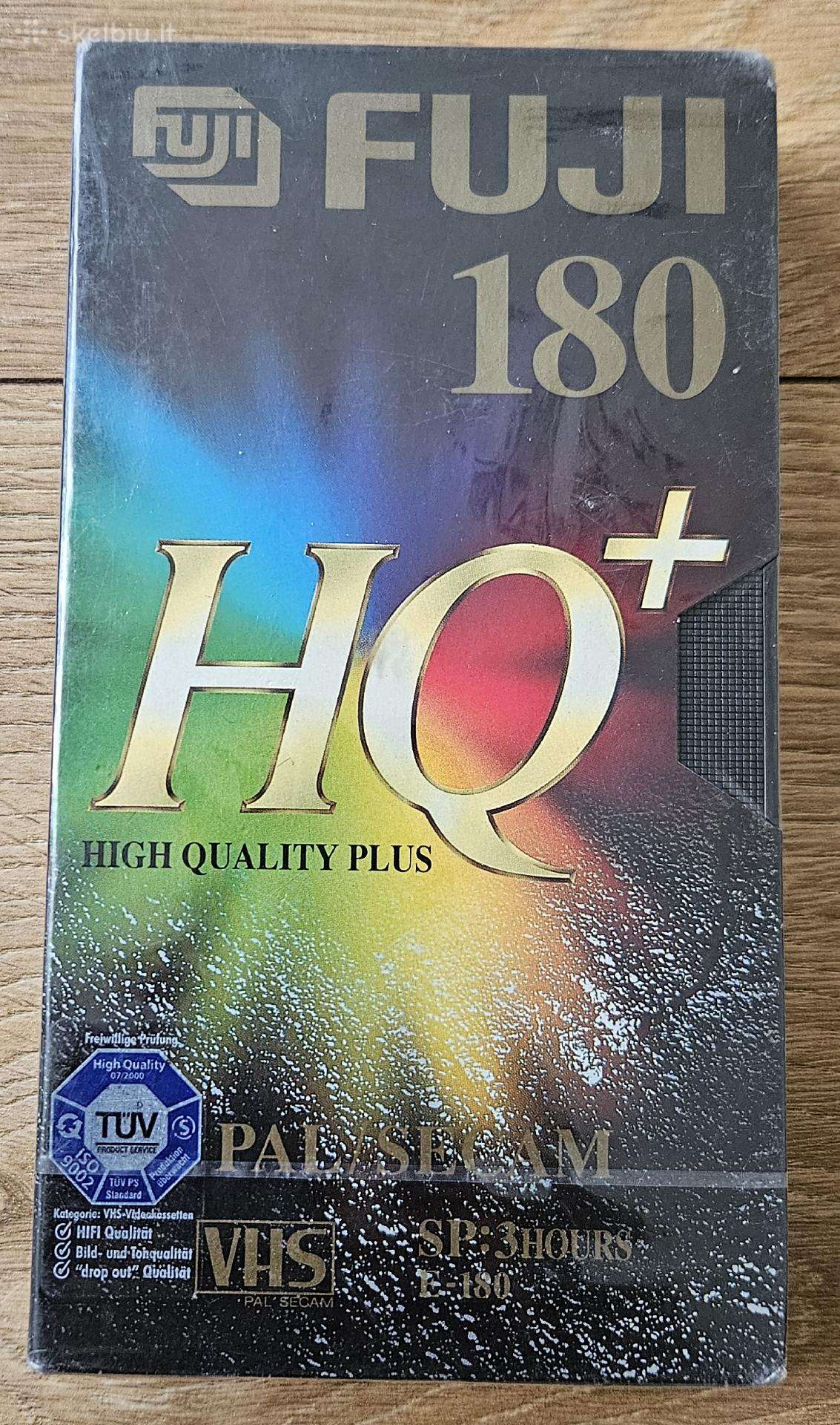 Video kasetė Fuji 180+hq