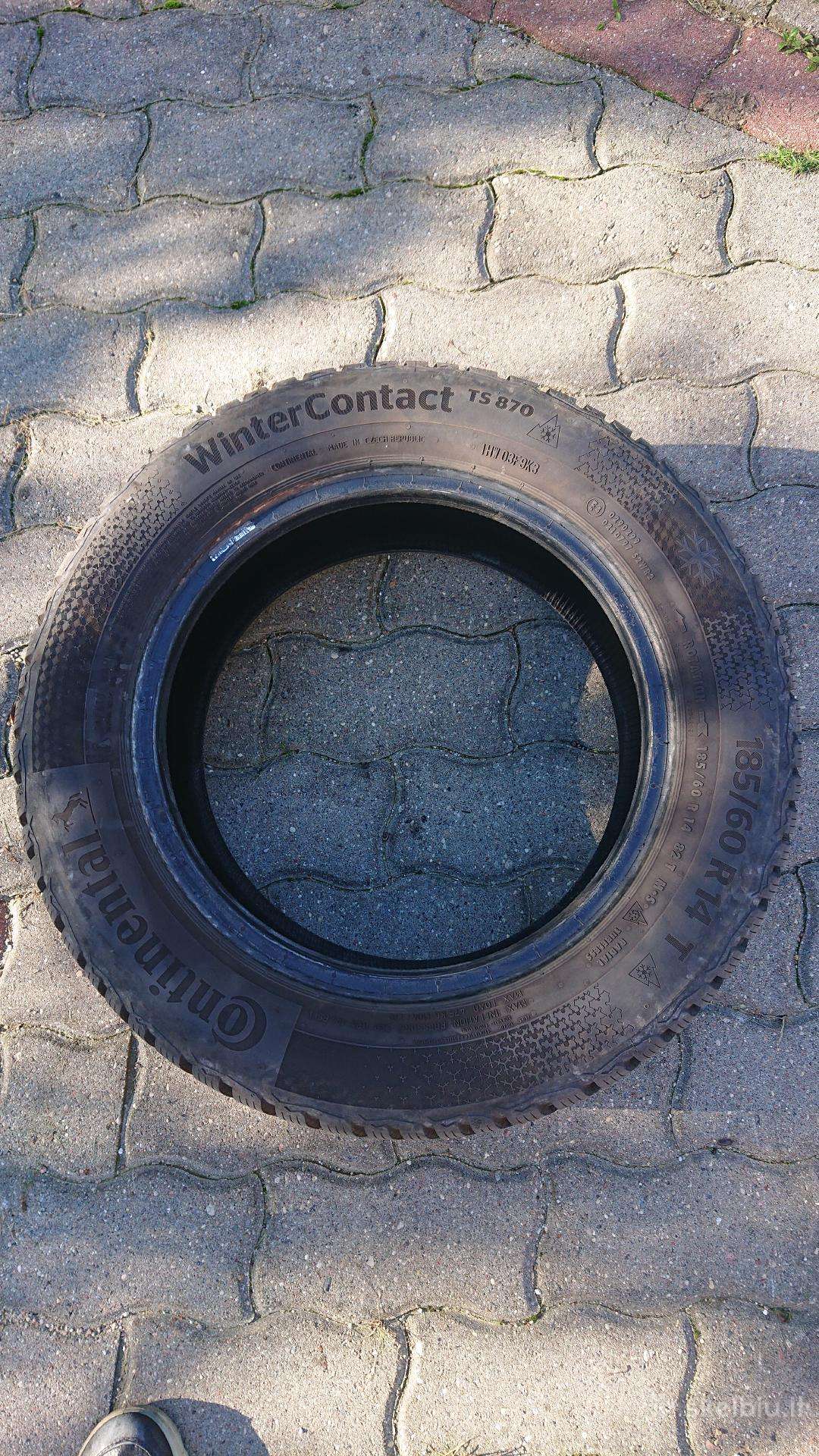 Continental, žieminės 185/60 R14 | A26884947