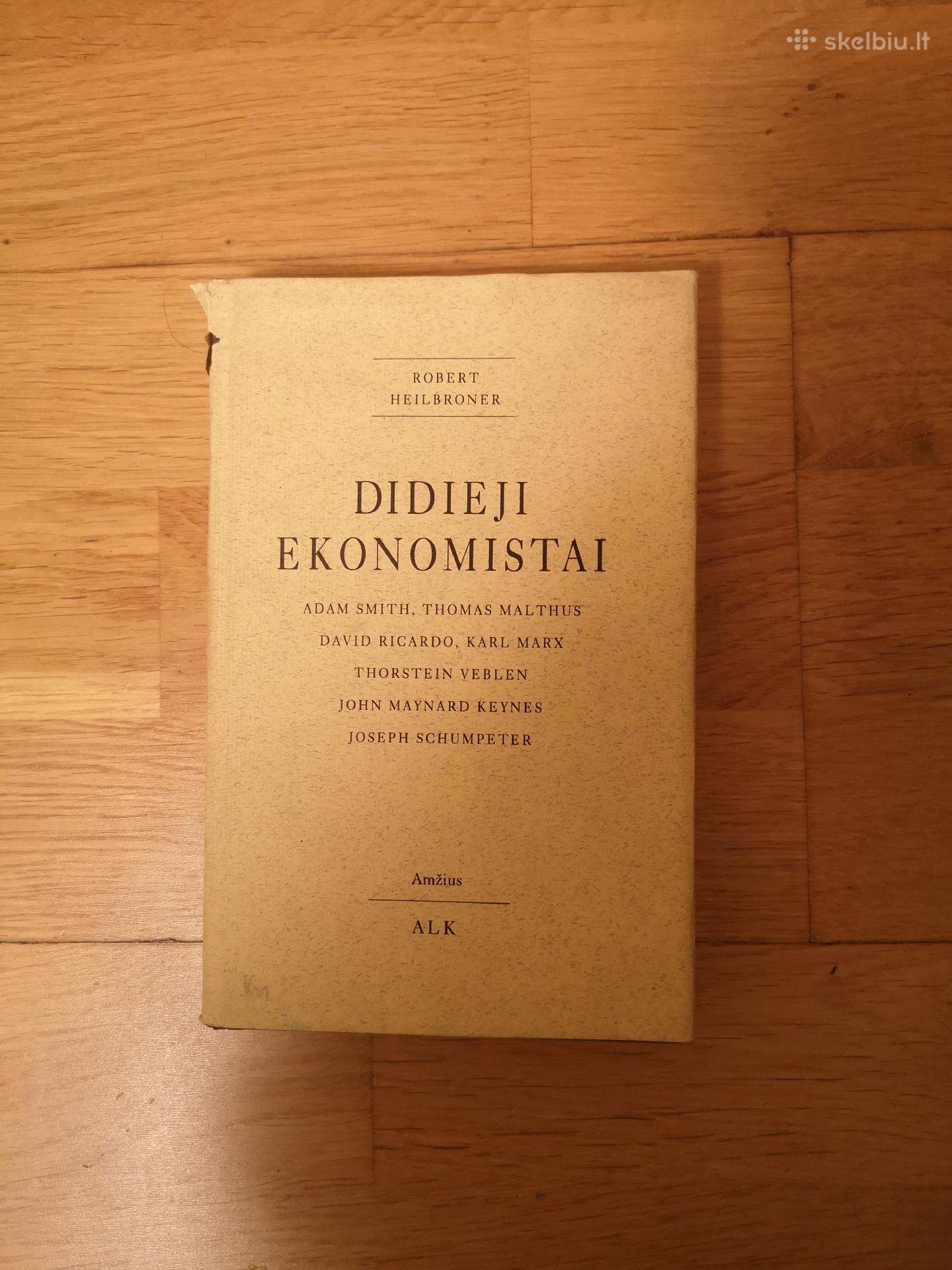 R. Heilbroner Didieji ekonomistai