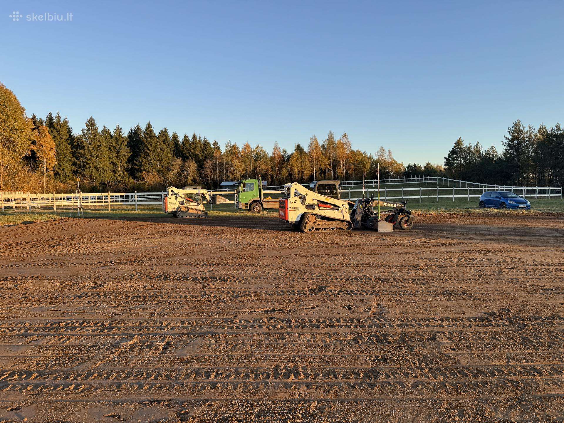 Bobcat T770, statybos transporto nuoma