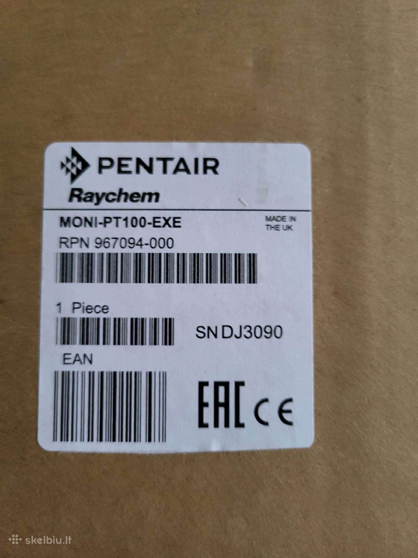 Raychem jutiklis moni-pt100-exe sprogiai aplinkai
