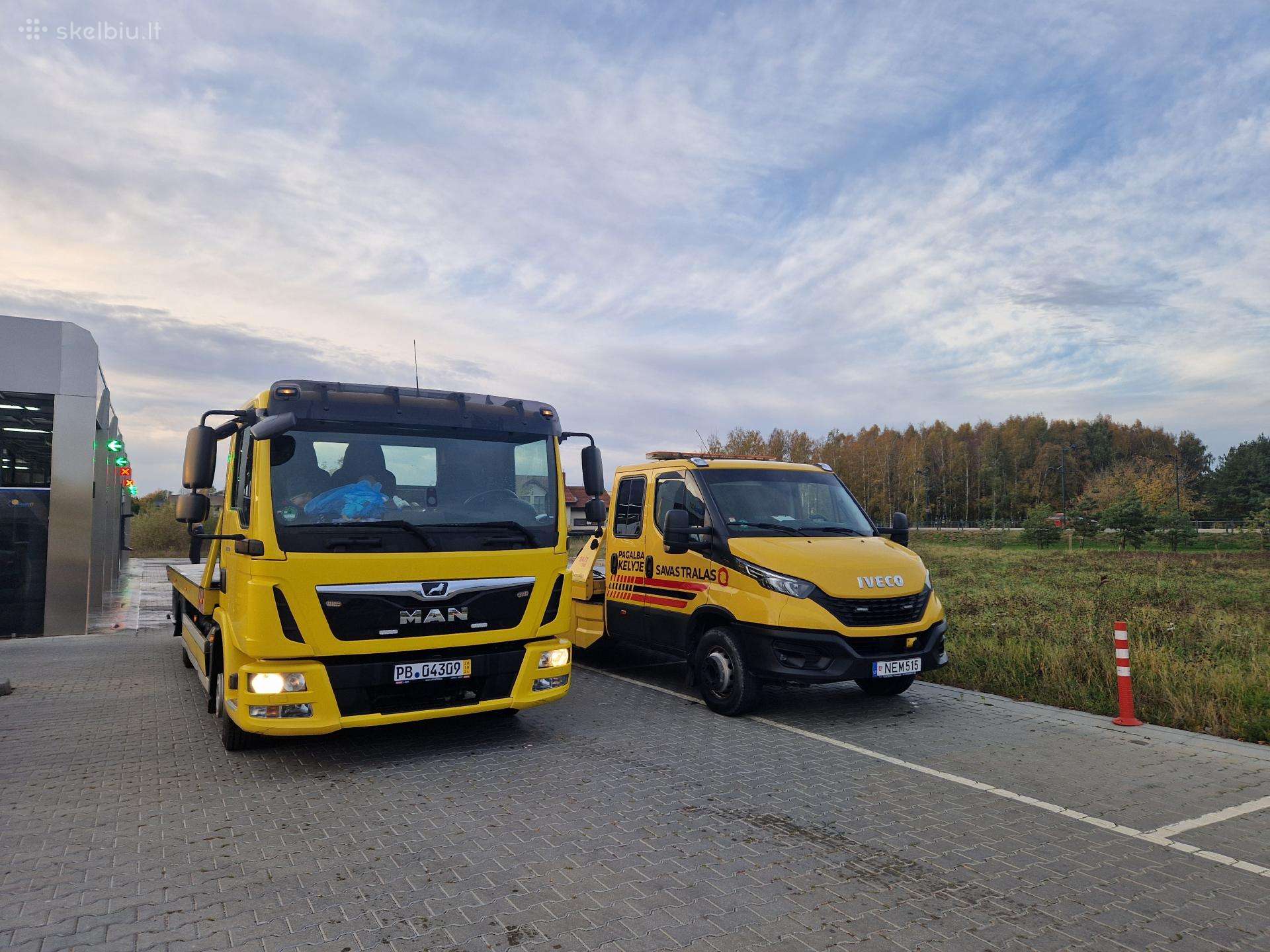 Tech Pagalba kelyje 247 Tralas Klaipeda