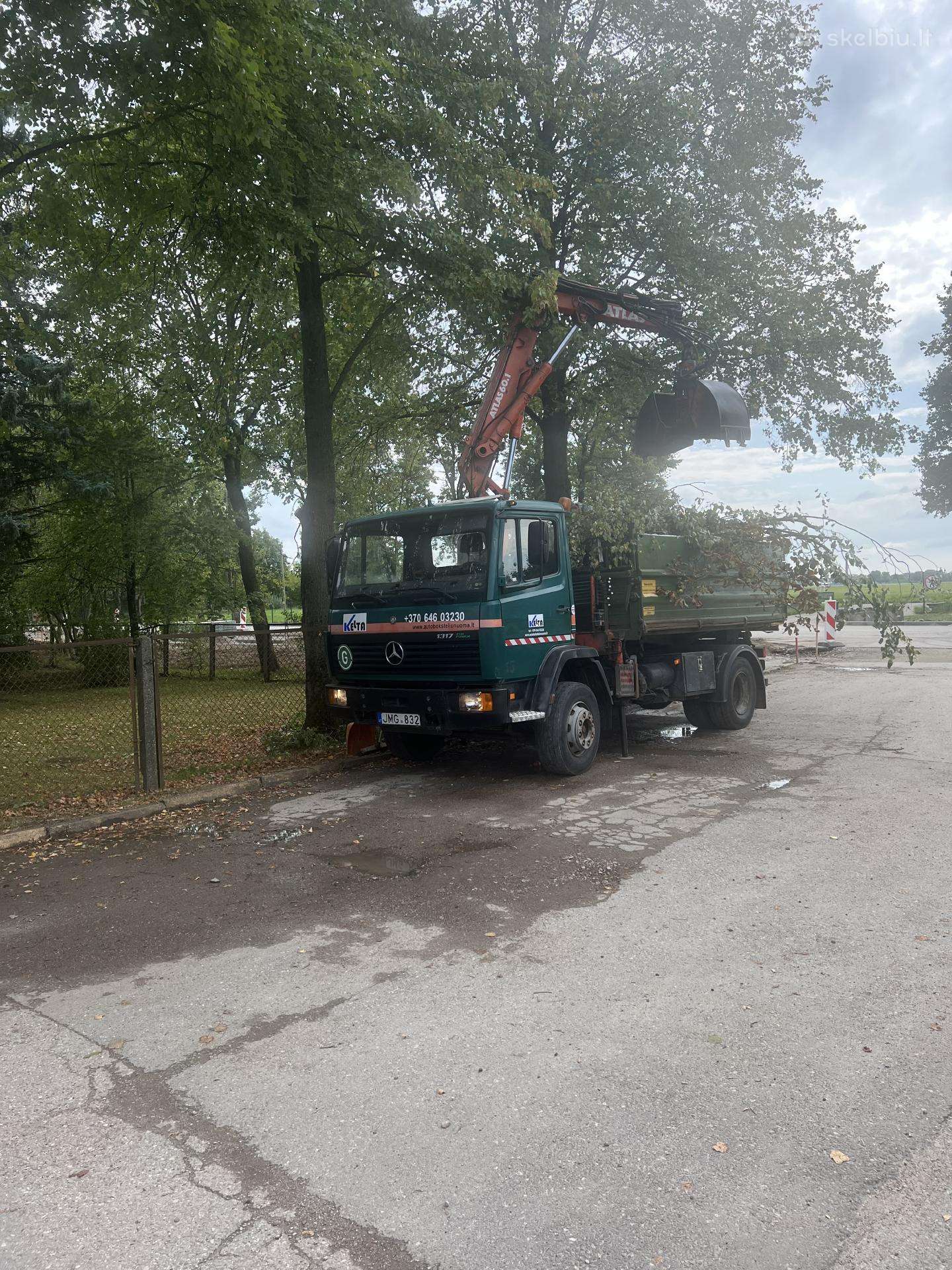 Wumag 29 m, statybos transporto nuoma