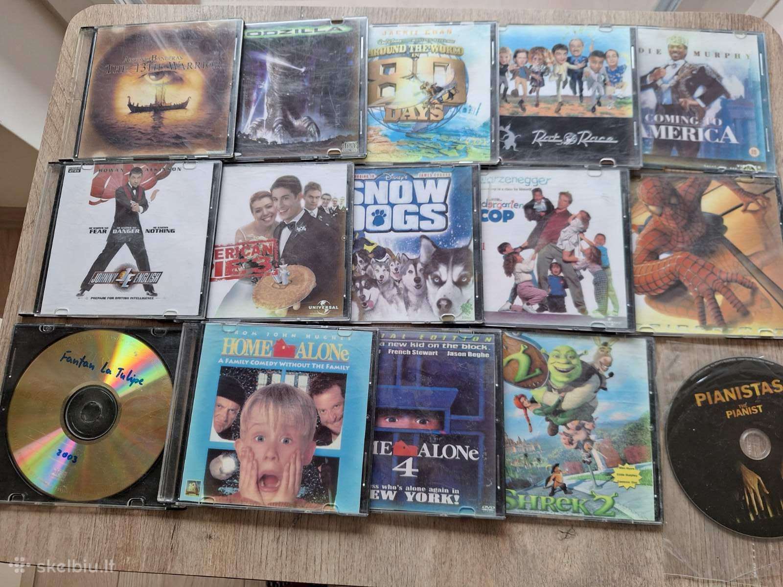 Parduodu dvd po 2,00 Eur