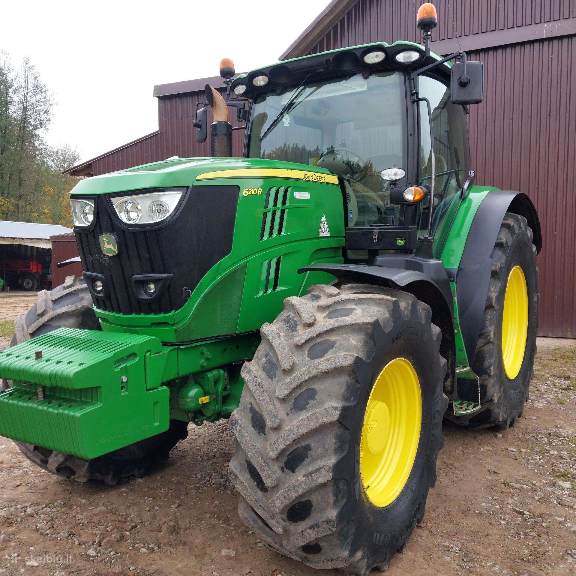 John Deere 6210, traktoriai 2014 m., A26941741