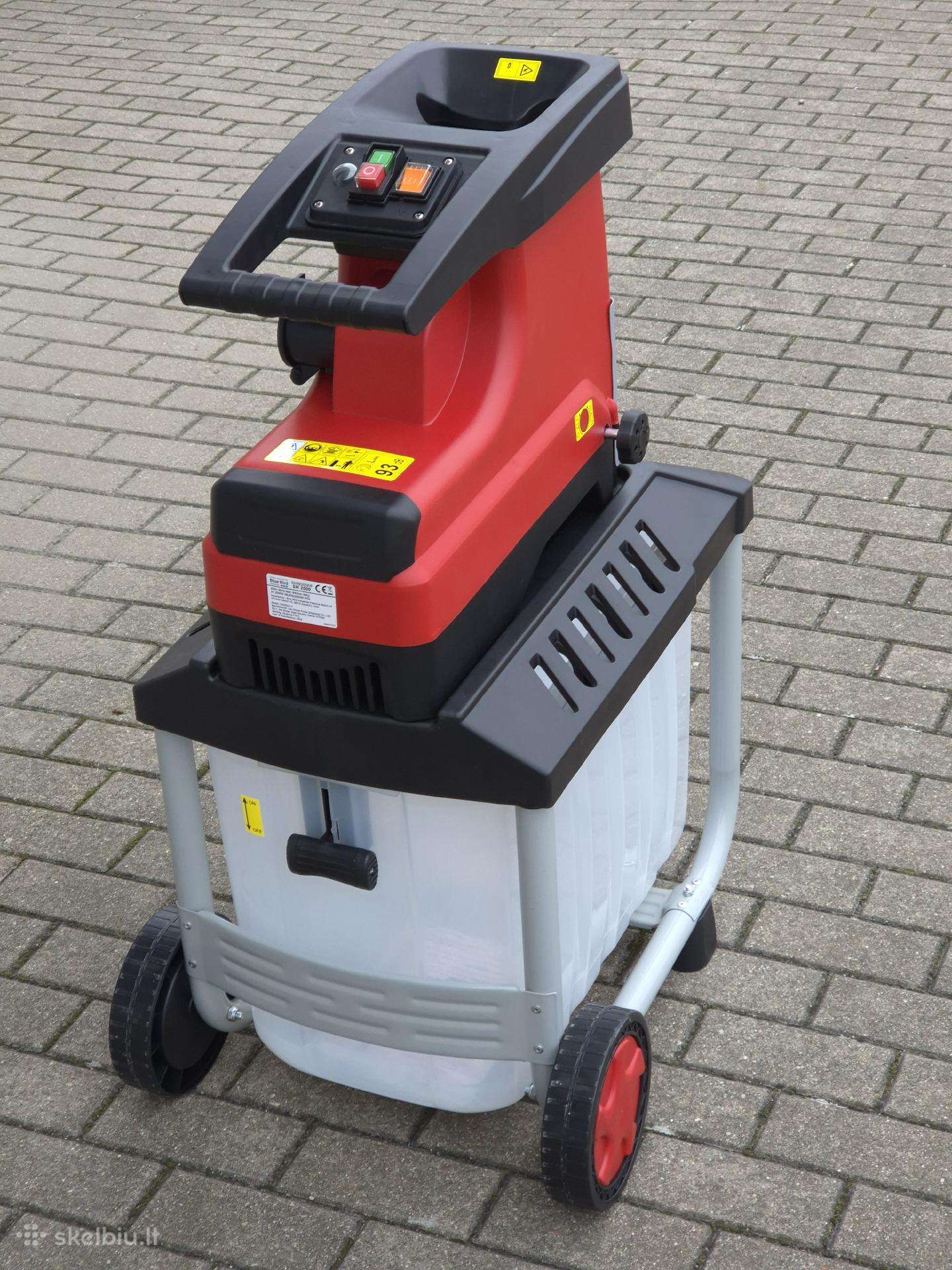 Šakų smulkintuvas Blue Bird Sh2500, 2500w