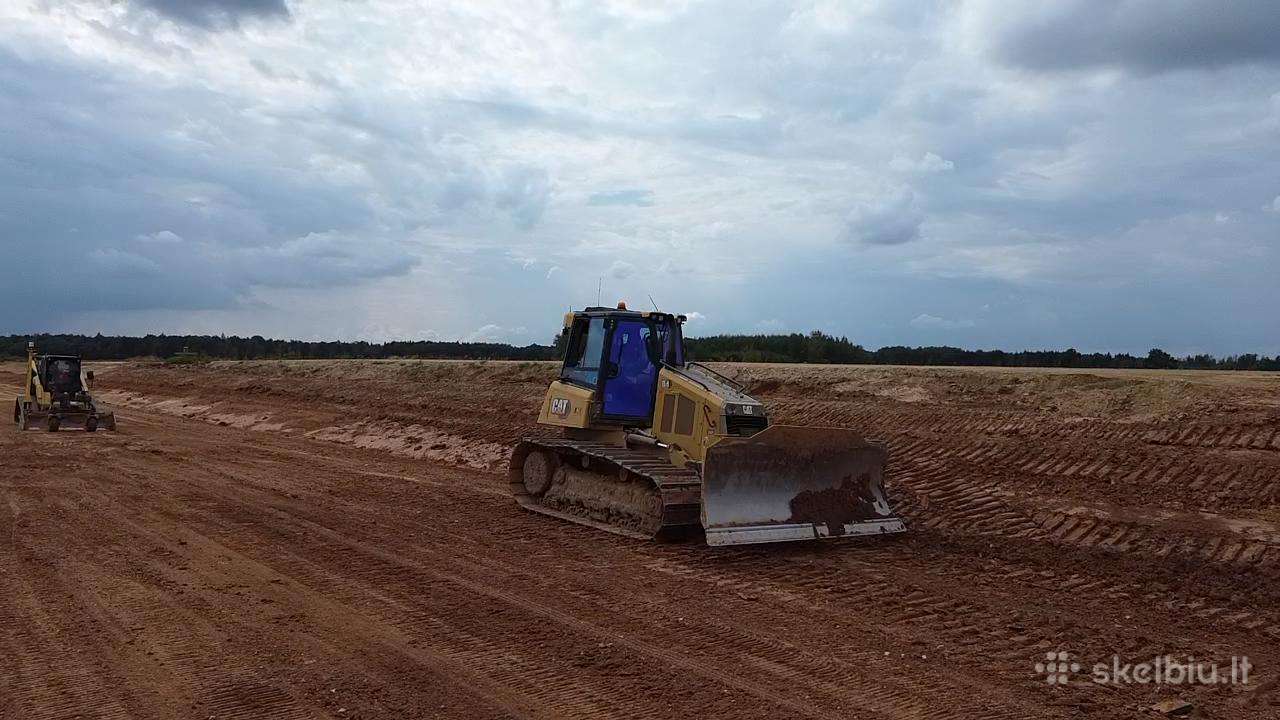 Cat D4, statybos transporto nuoma