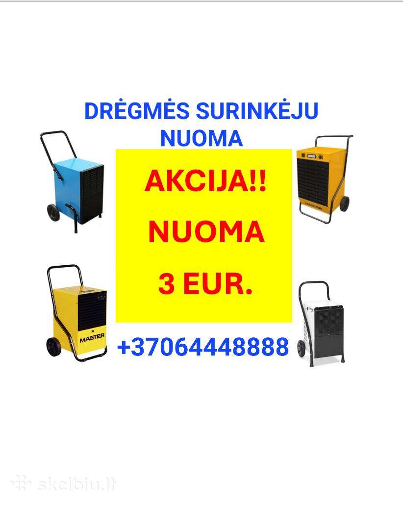 Drėgmės surinkėjas nuoma 3e!