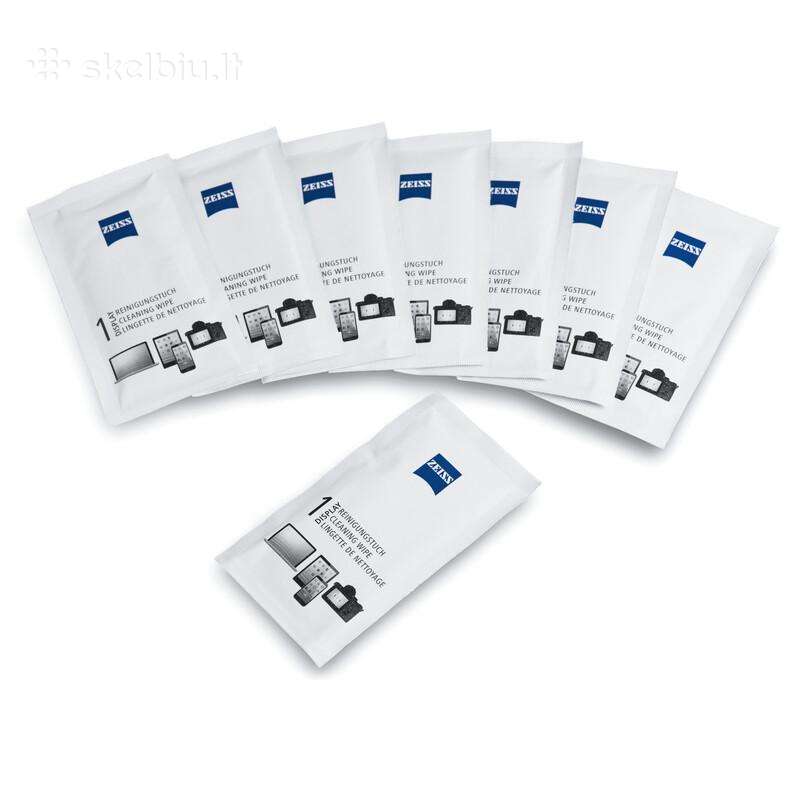 Optikos valymo servetėlės Zeiss