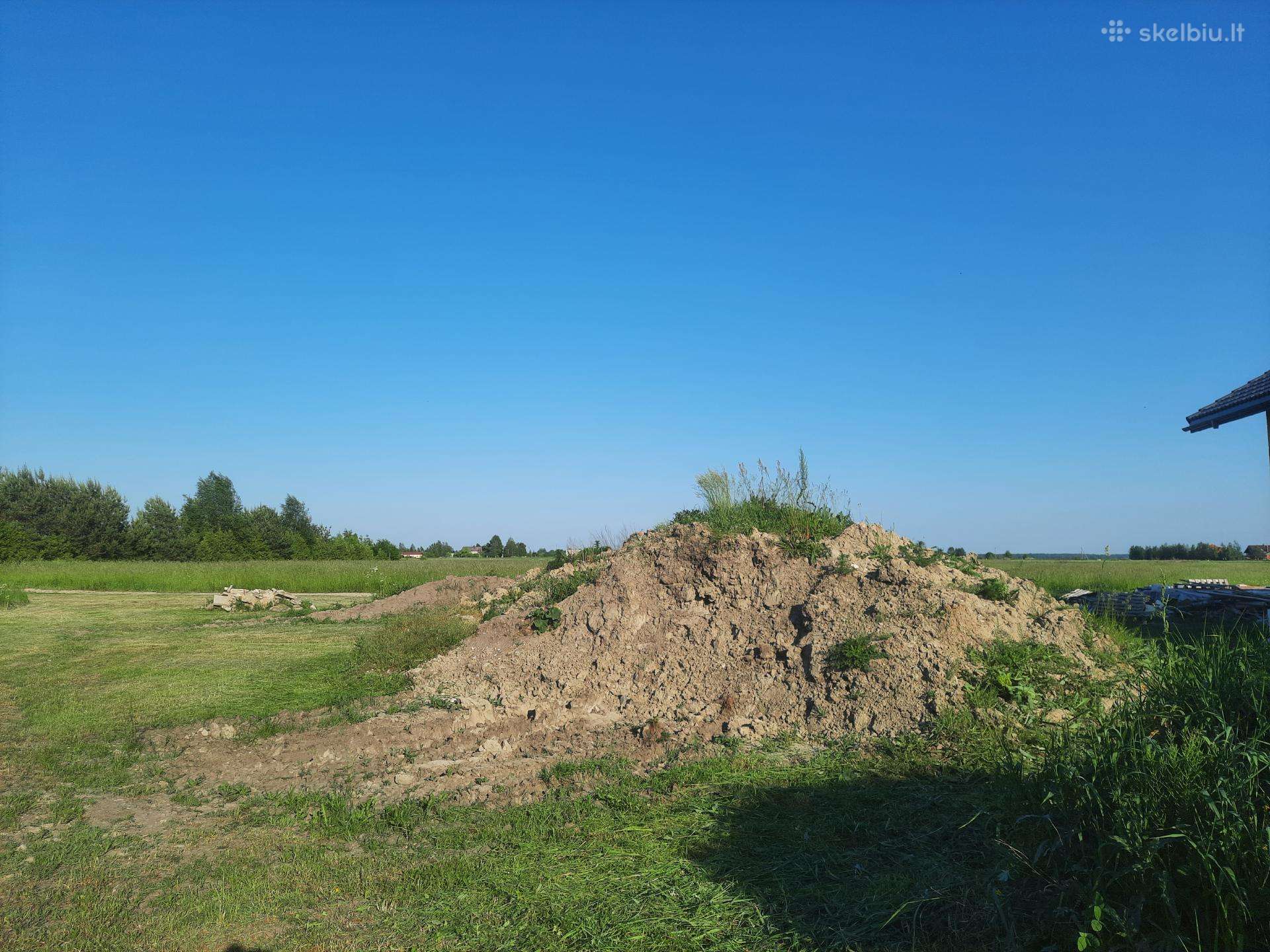 Priimamas gruntas Klaipėdos rajone, Martinuose.
