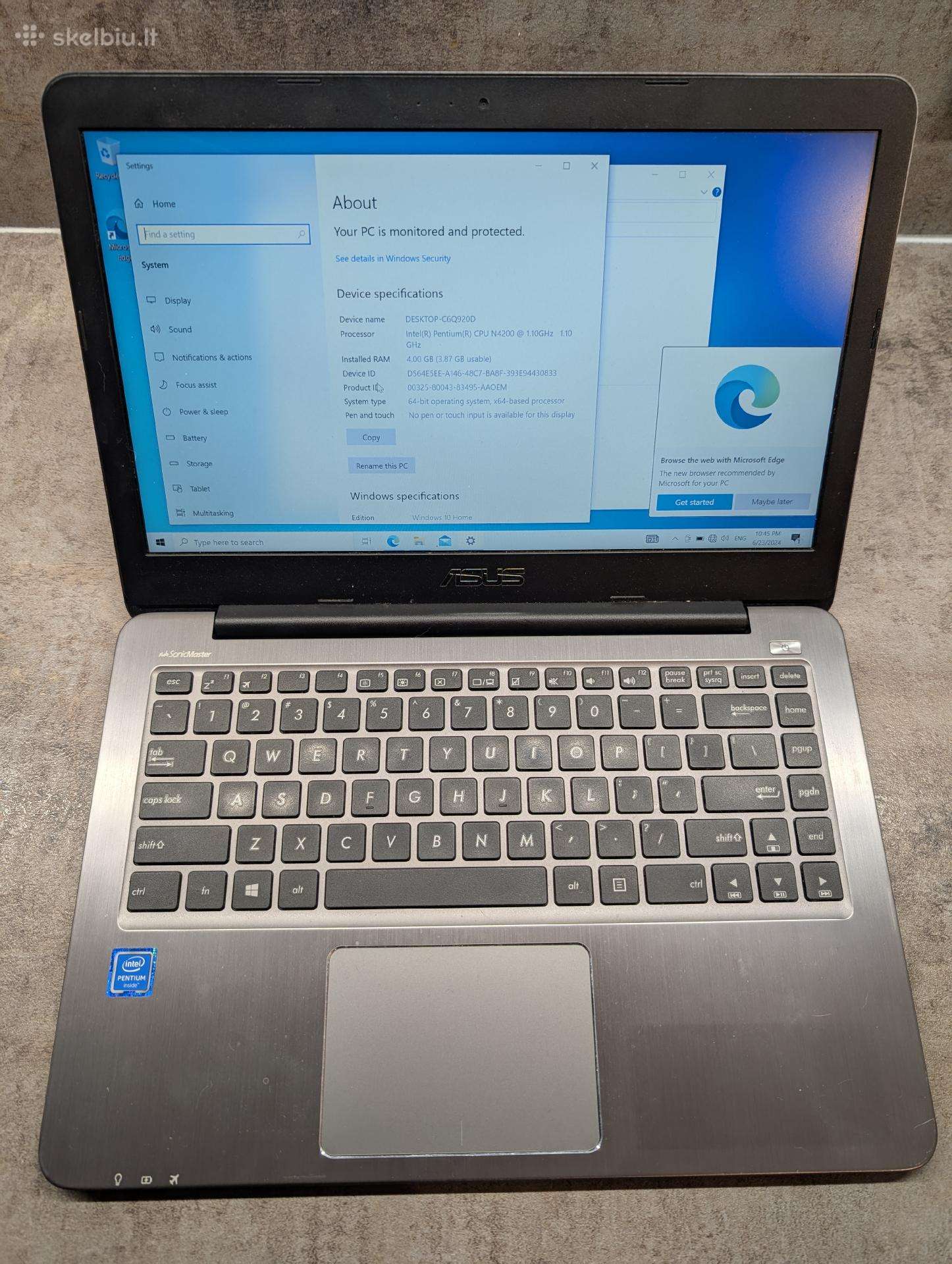 Asus Vivobook R416na