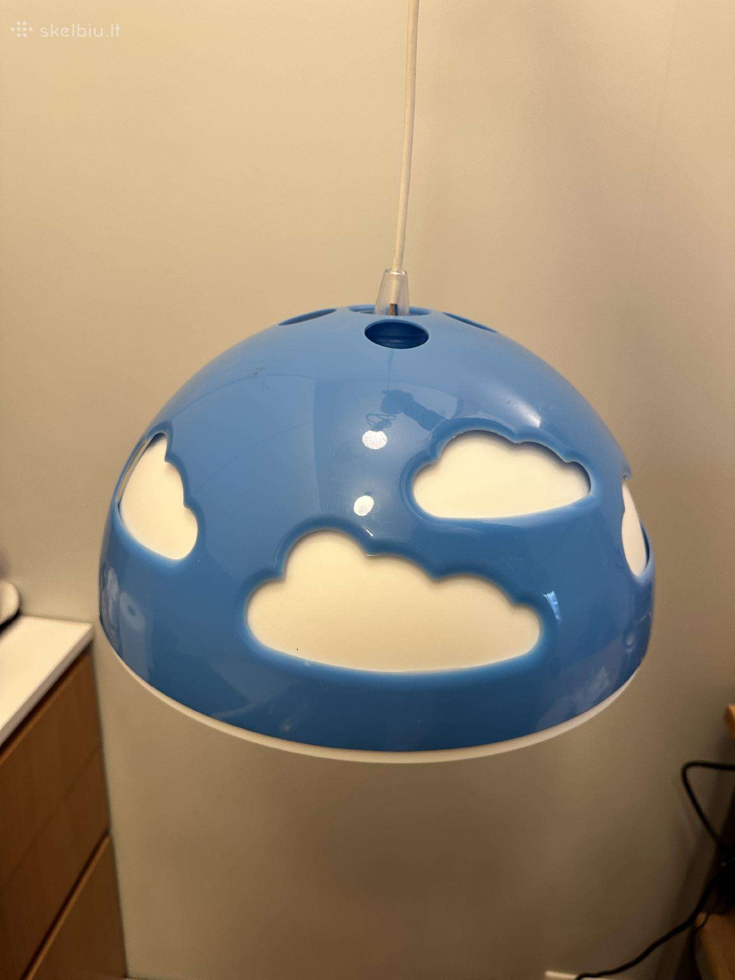 Blue Skojig Cloud Pendant Lamp by Henrik Preutz