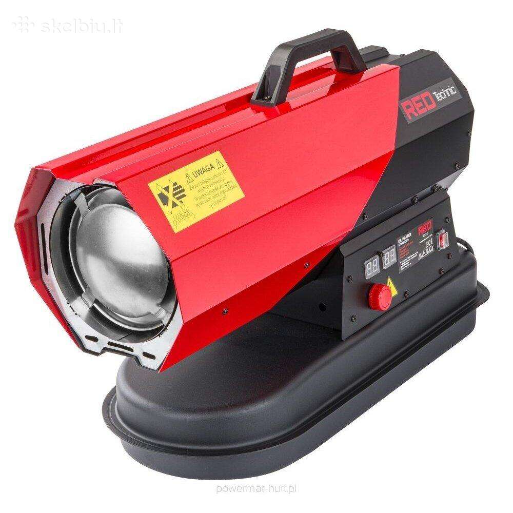 Dyzelinis šildytuvas Powermat 30kw Red