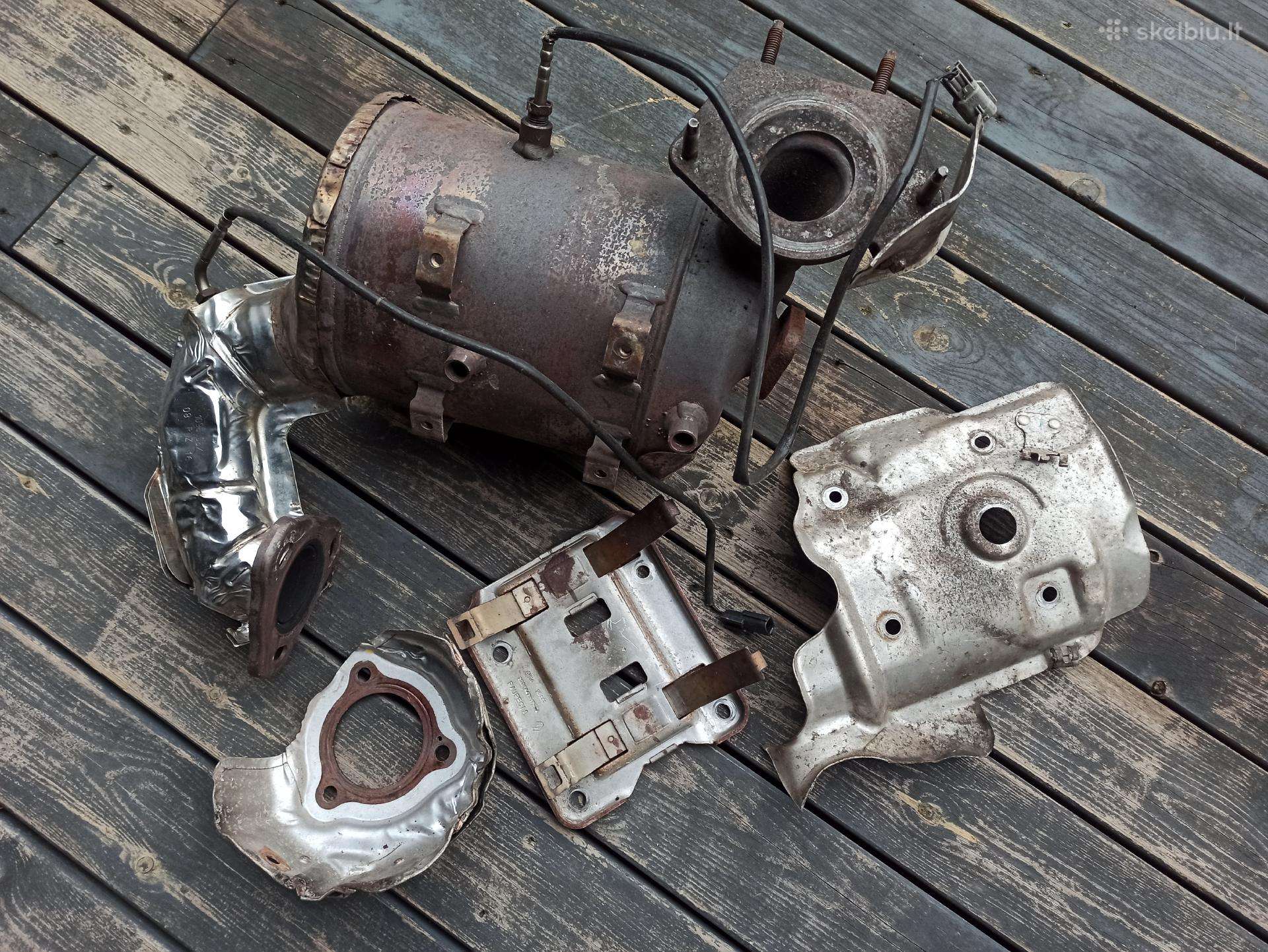Dpf filtras Renault, Qashqai 1,6 dyzelis