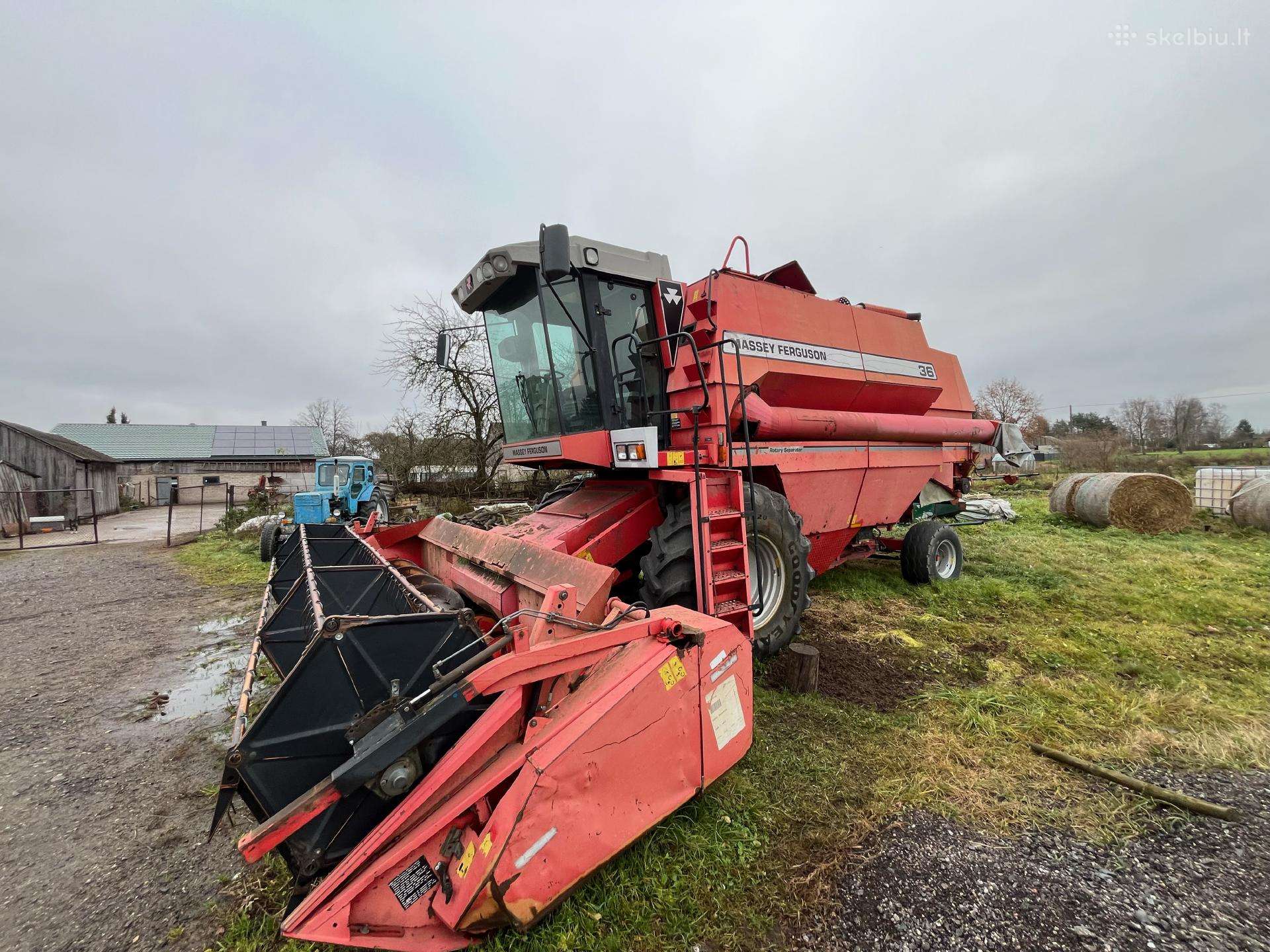 Massey Ferguson 36 rs, комбайны