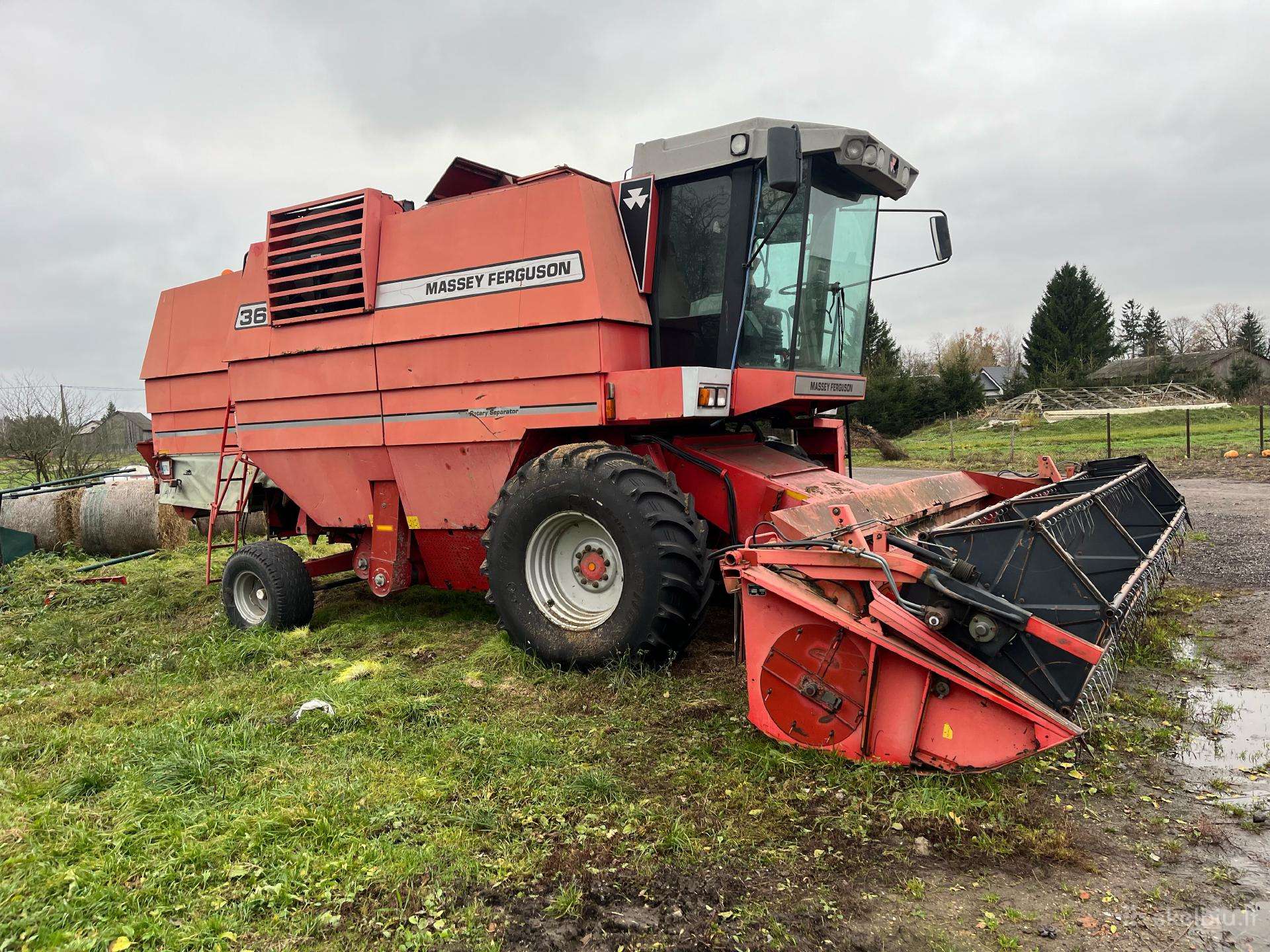 Massey Ferguson 36 rs, комбайны