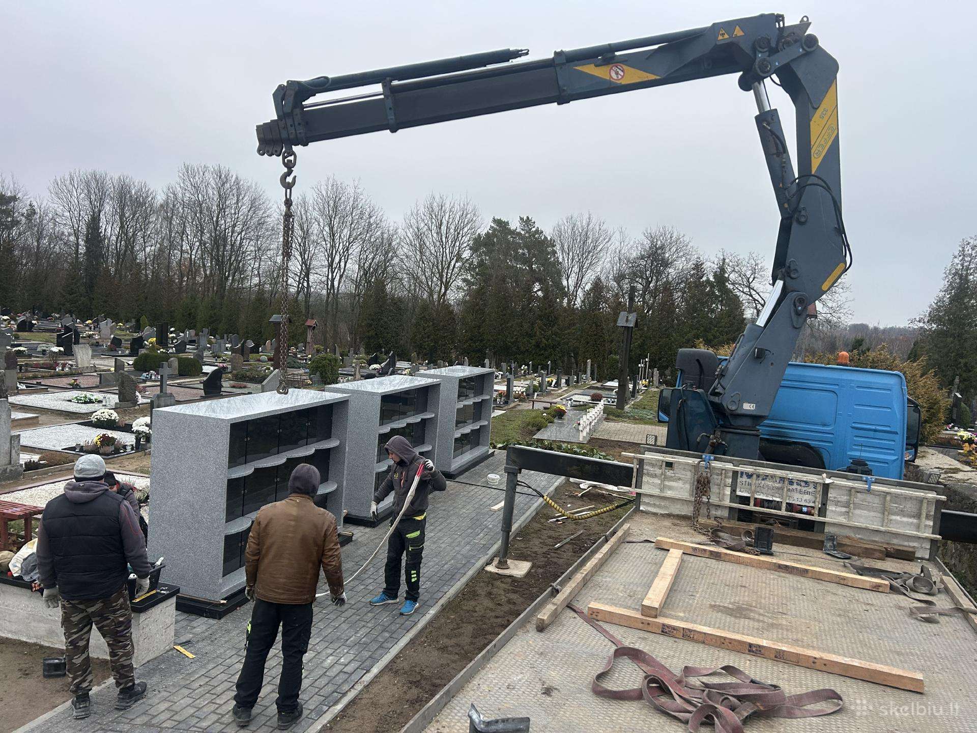 Fiskaras Manipuliatorius Kranas Tralas