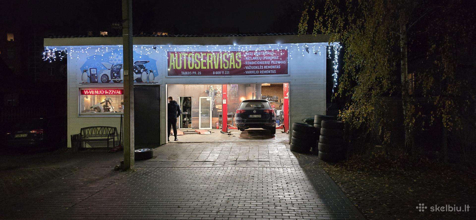 Kondicionierių ir Padangų Servisas Kaune iki 2val