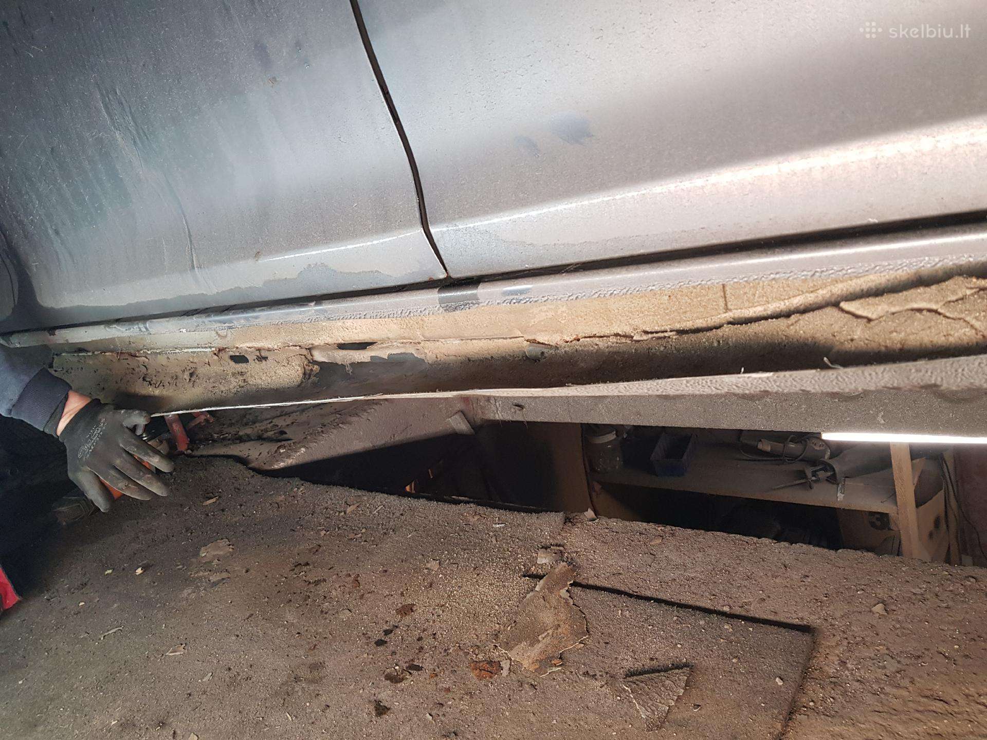 Kėbulo paruošimas Tech. Apž. virinimas,dažymas