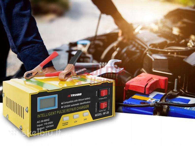 Automobilių akumuliatorių įkrovikliai