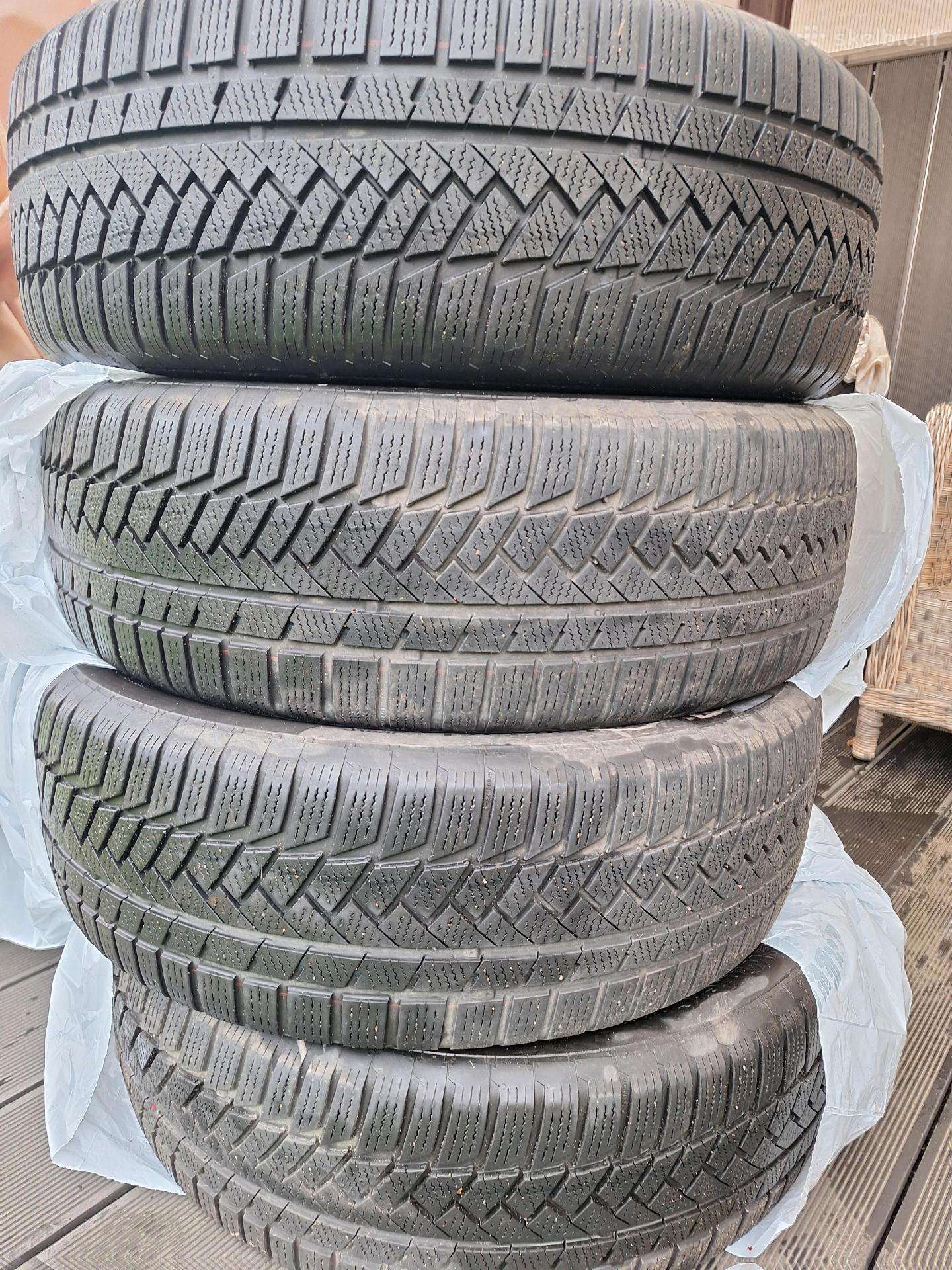 Parduodamos žieminės Continental 225/60/r18 padan