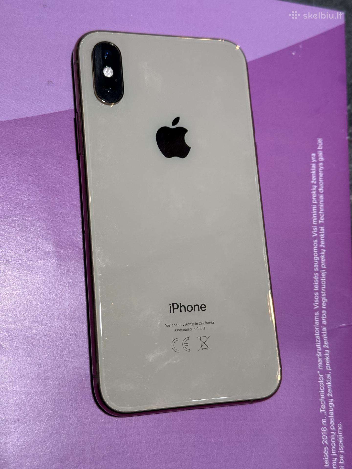 iPhone xs Gold 64gb