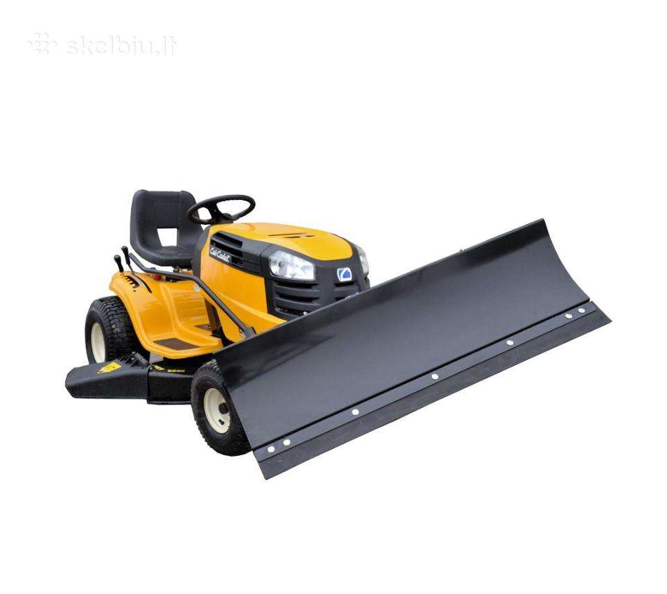 Sniego peilis, valytuvas Cub Cadet traktoriukams
